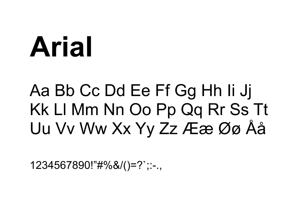 Arial