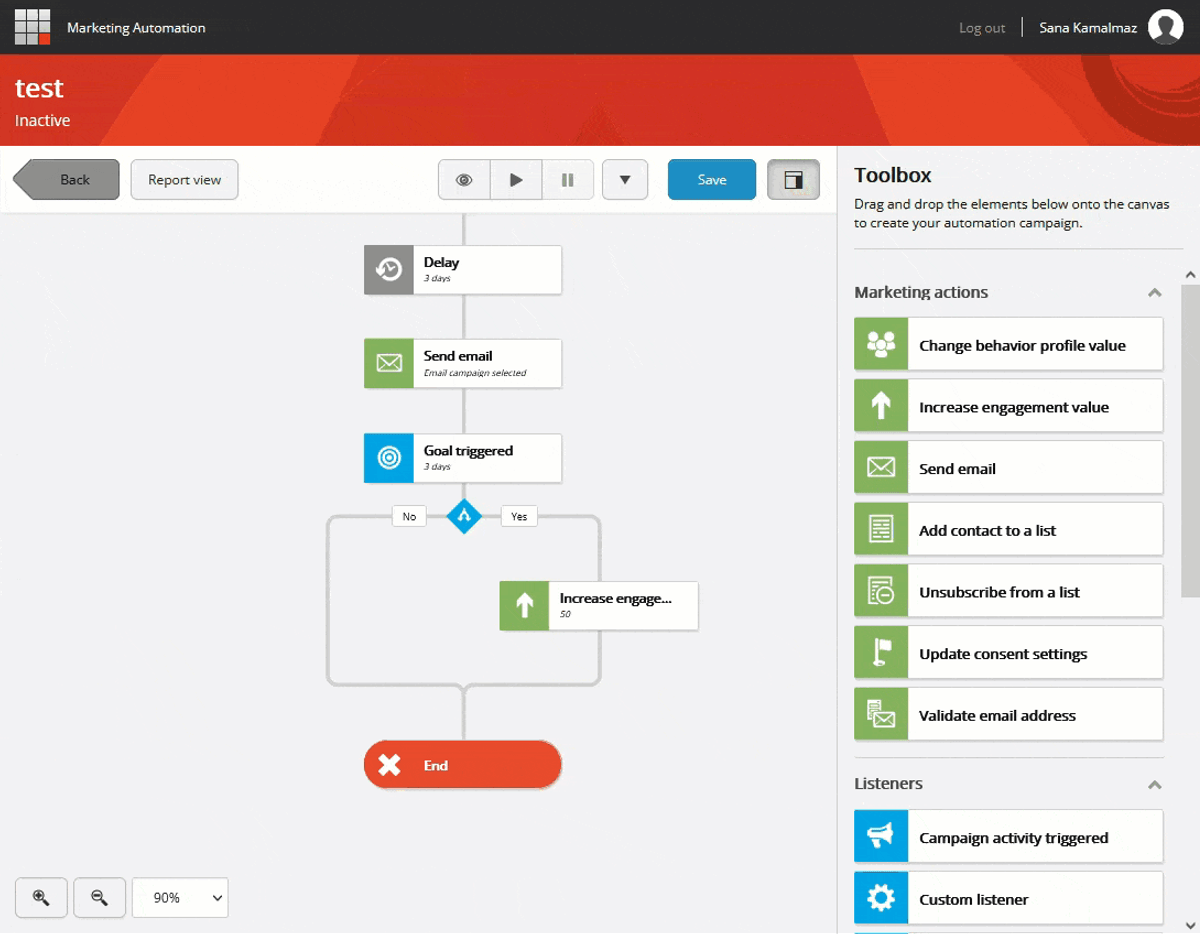 Sitecore Marketing Automation - increase engagement value