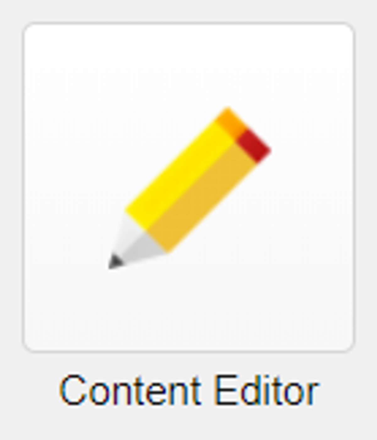 Sitecore Content Editor icon