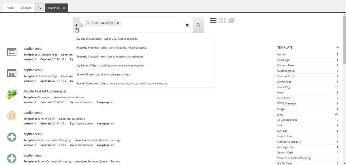 Search Recent