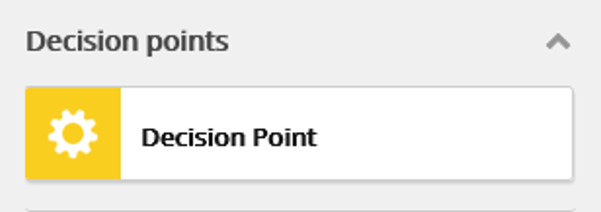 Decision point in Sitecore Marketing Automation Toolbox