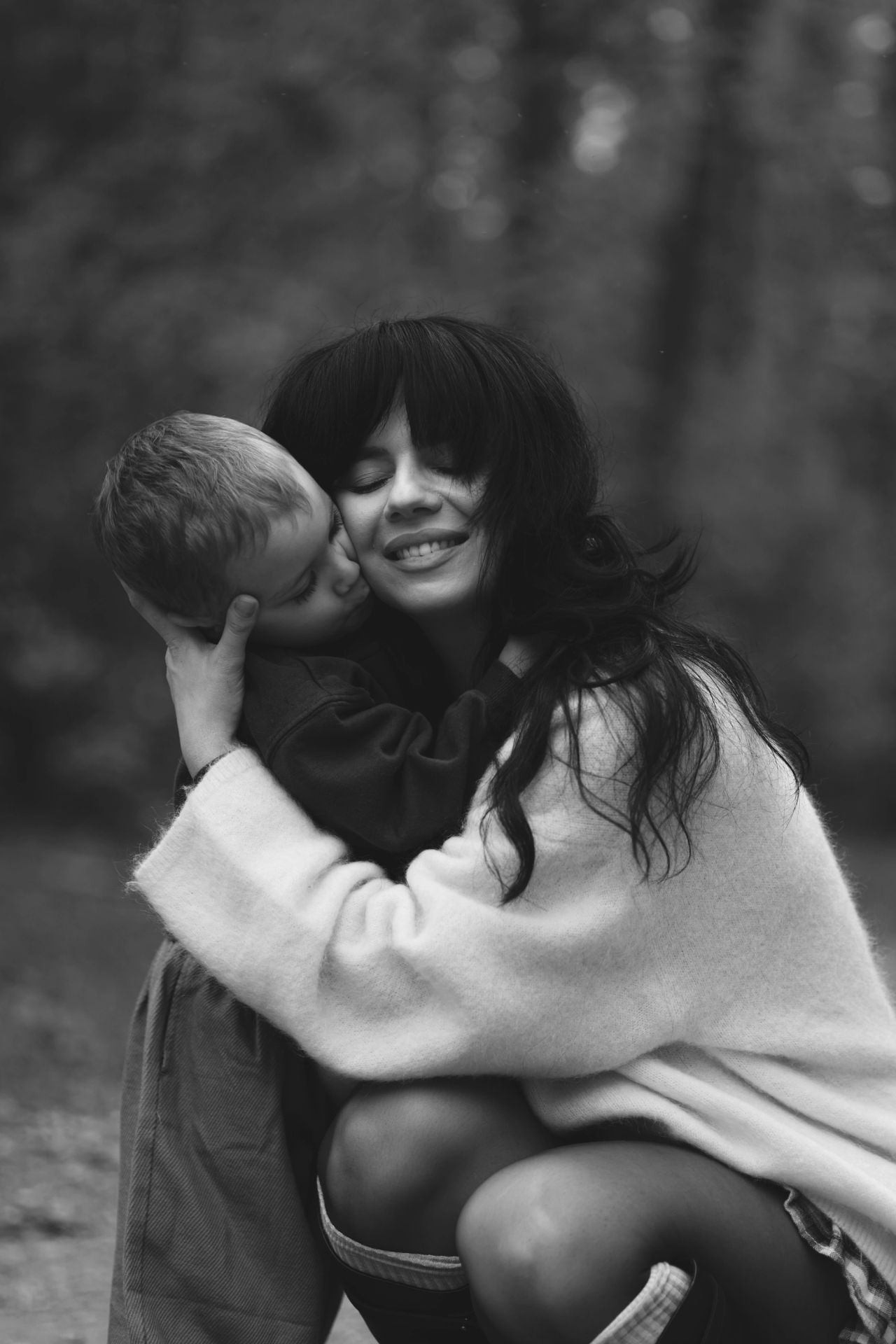 Mama z synem