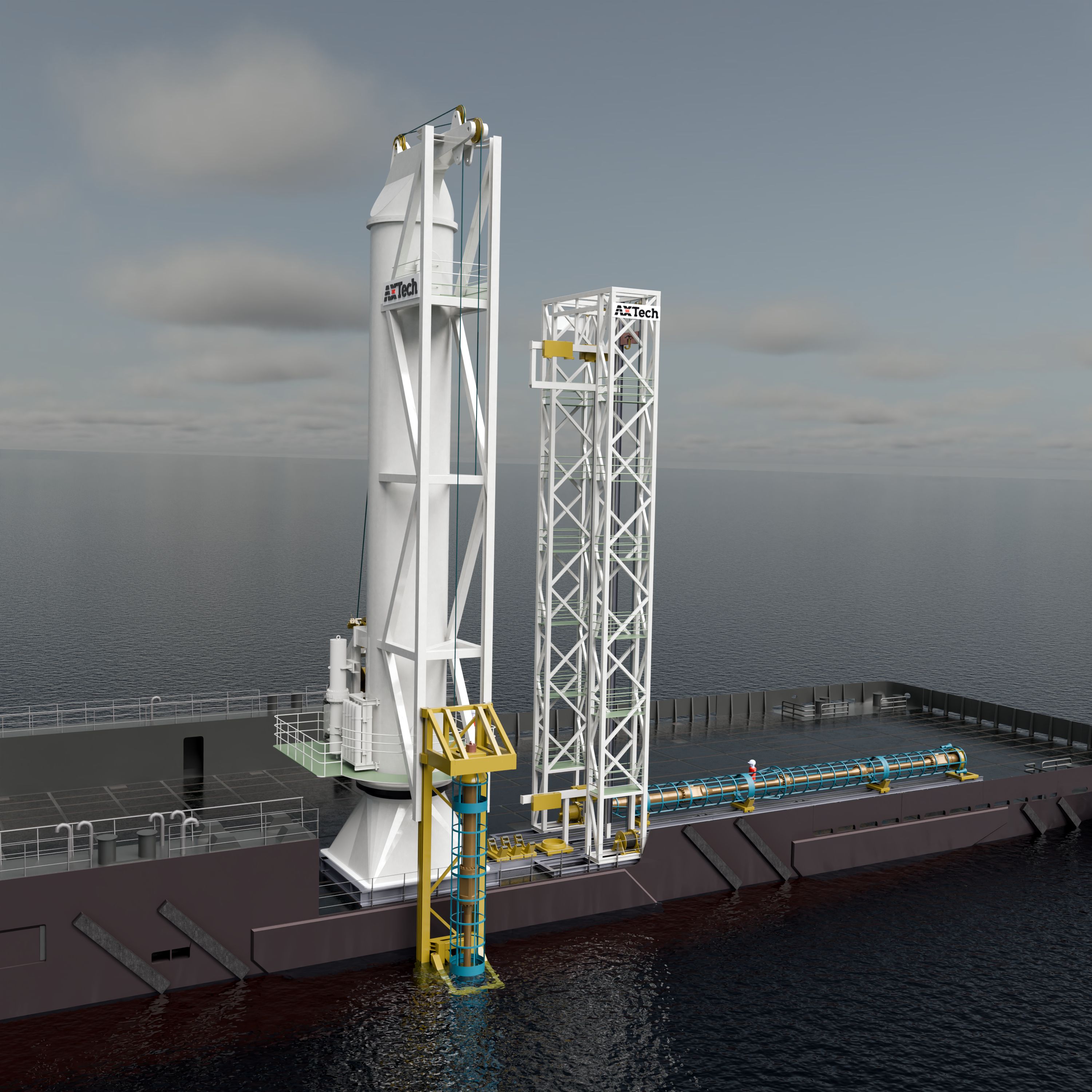 Vessel-based RLWI with off-the-side deployment