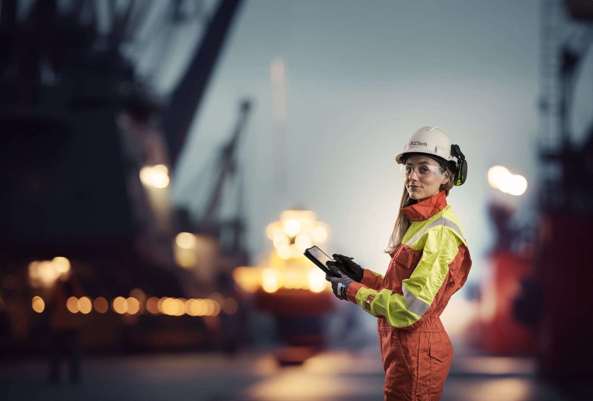 AXTech offshore lifting and handling operation