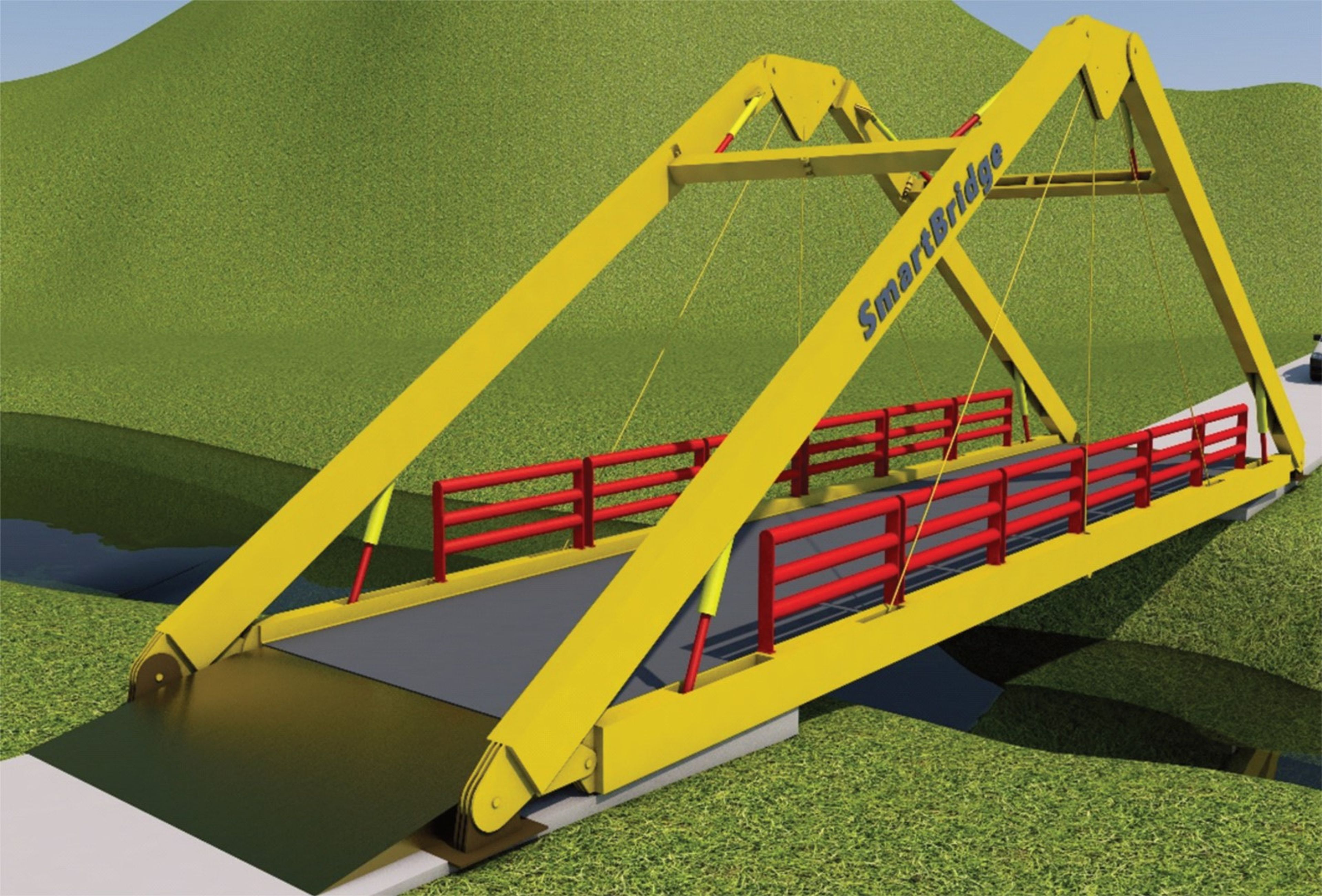 SmartBridge product render, view 2.