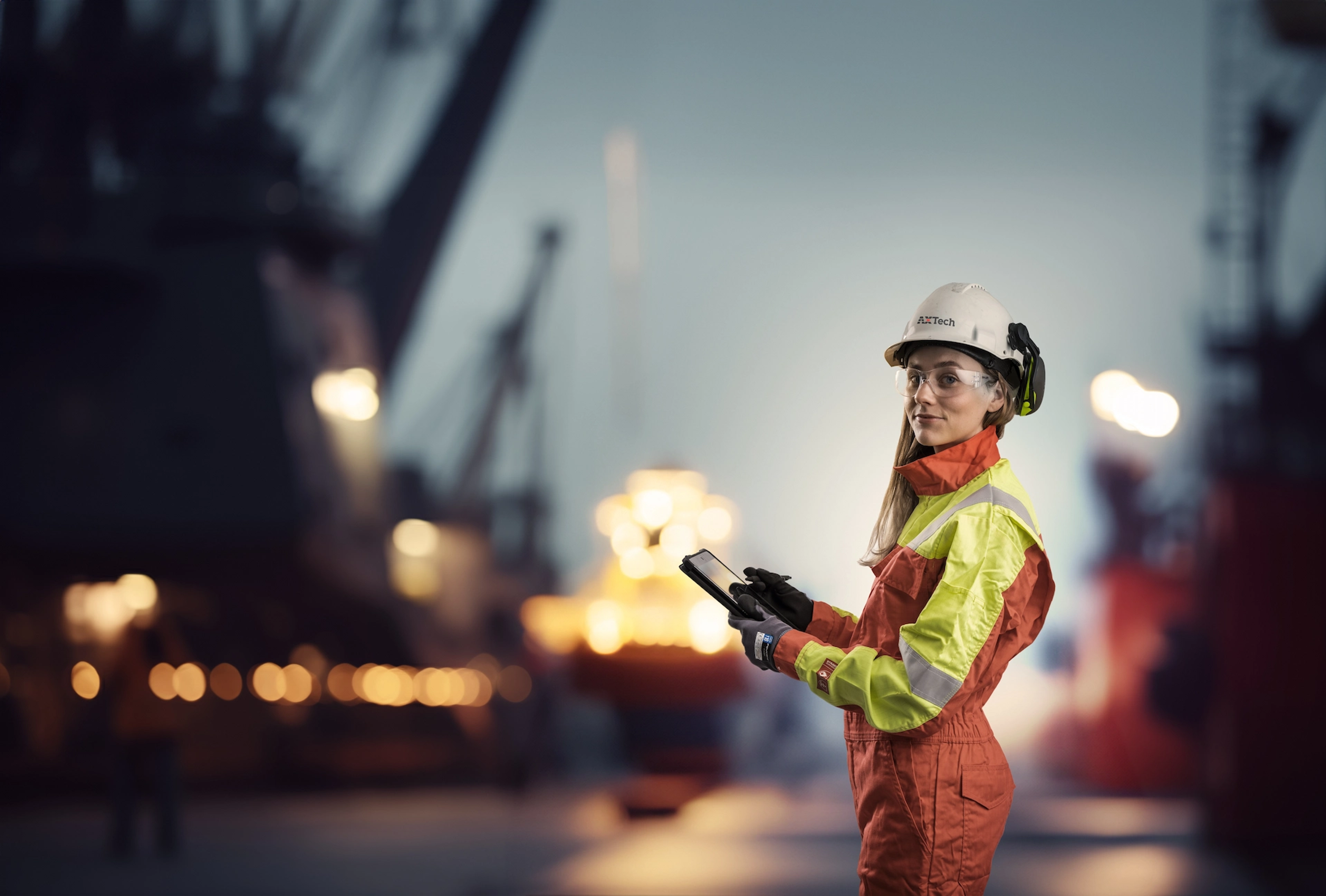 AXTech offshore lifting and handling operation