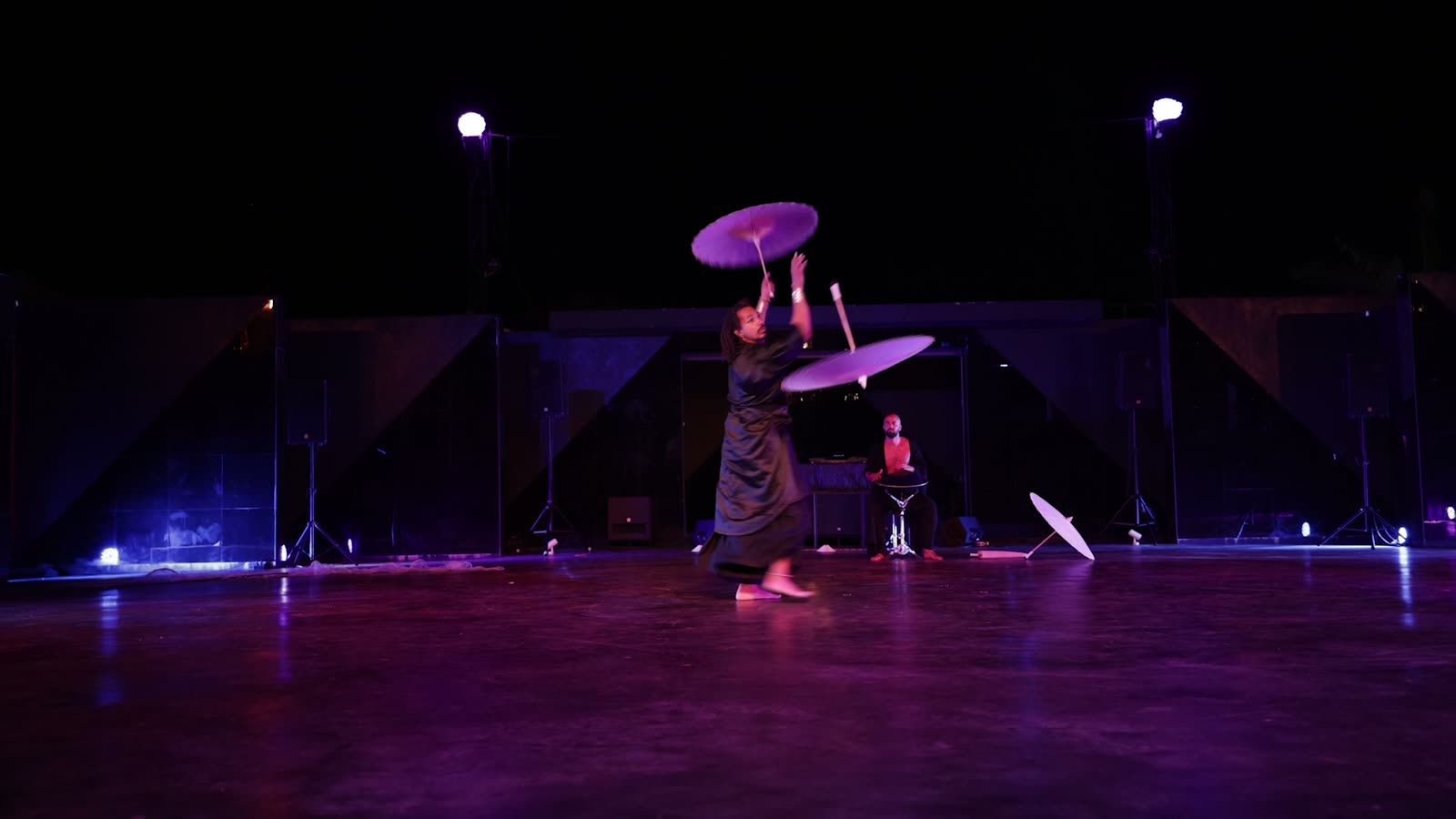 Onda, spectacle de mouvement et lumière