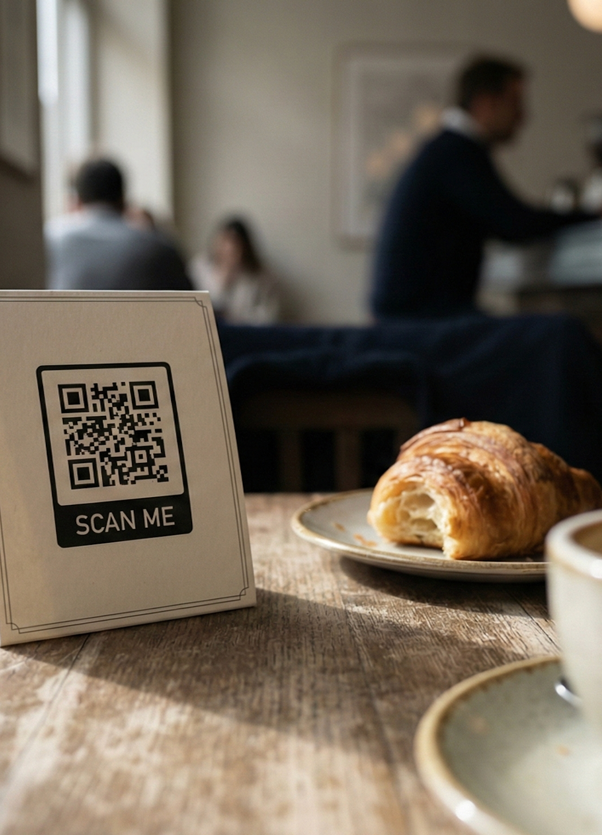 qr-code au restaurant