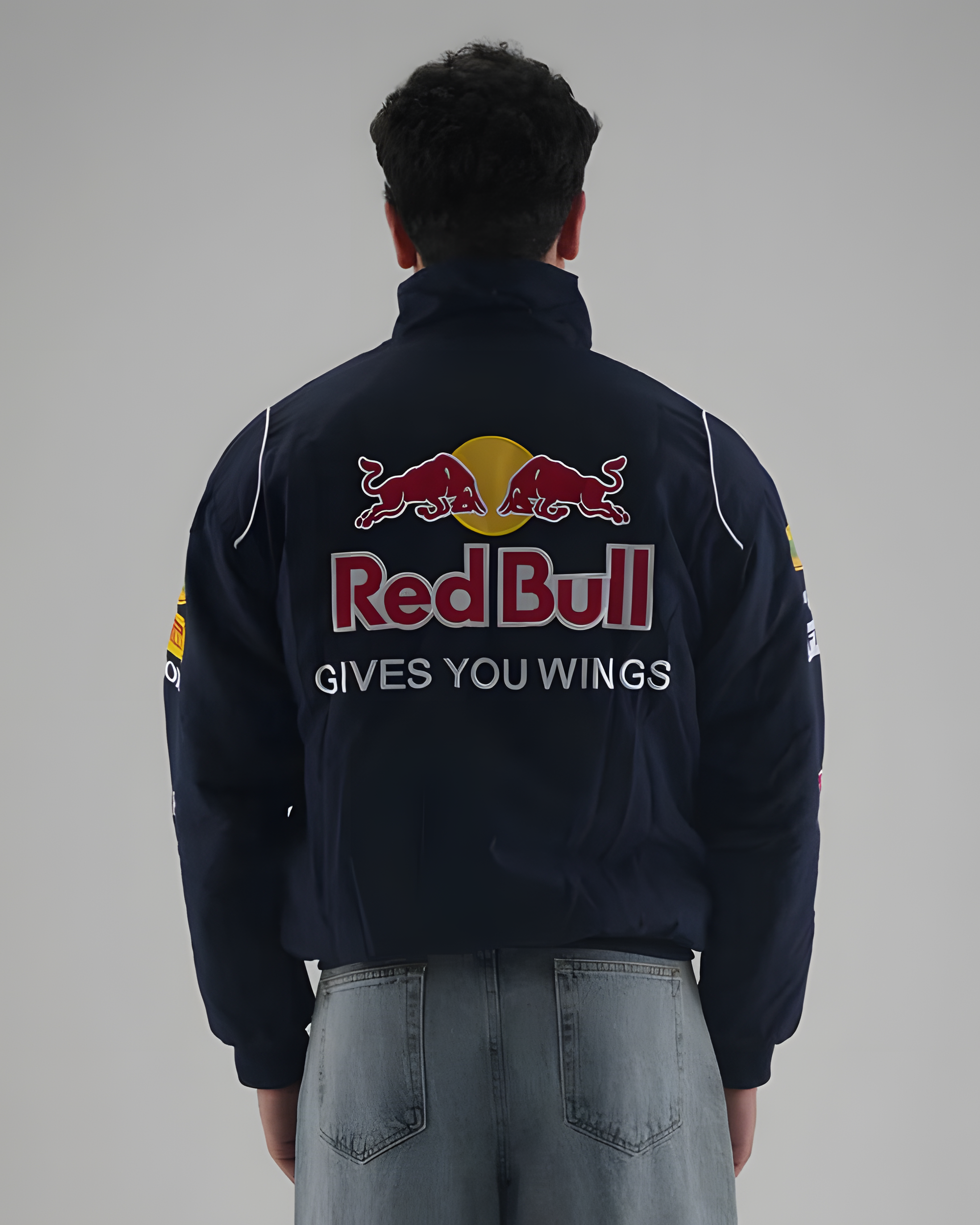 Red Bull Racing Vintage Jacket Retro F1 Team view 5
