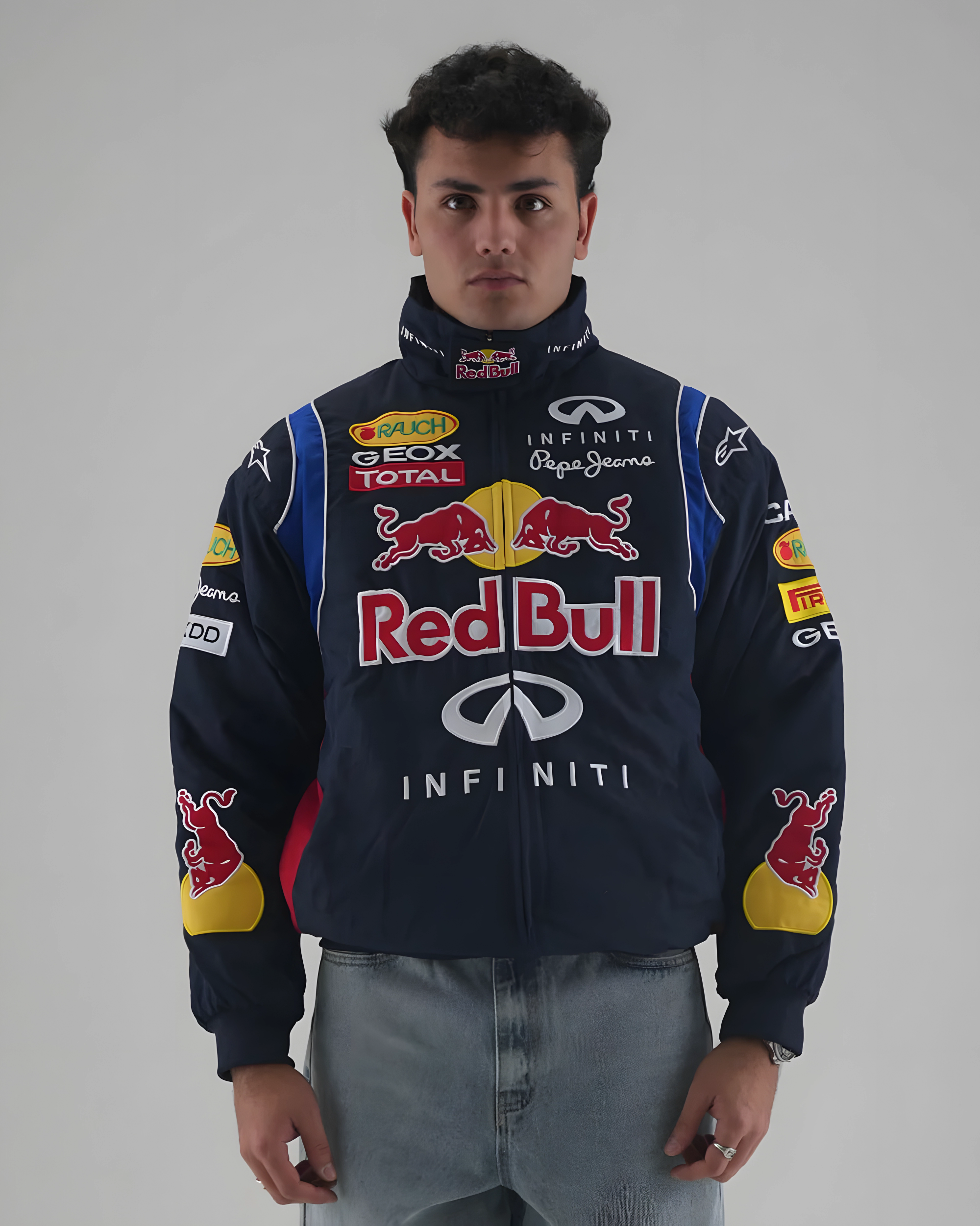 Red Bull Racing Vintage Jacket Retro F1 Team