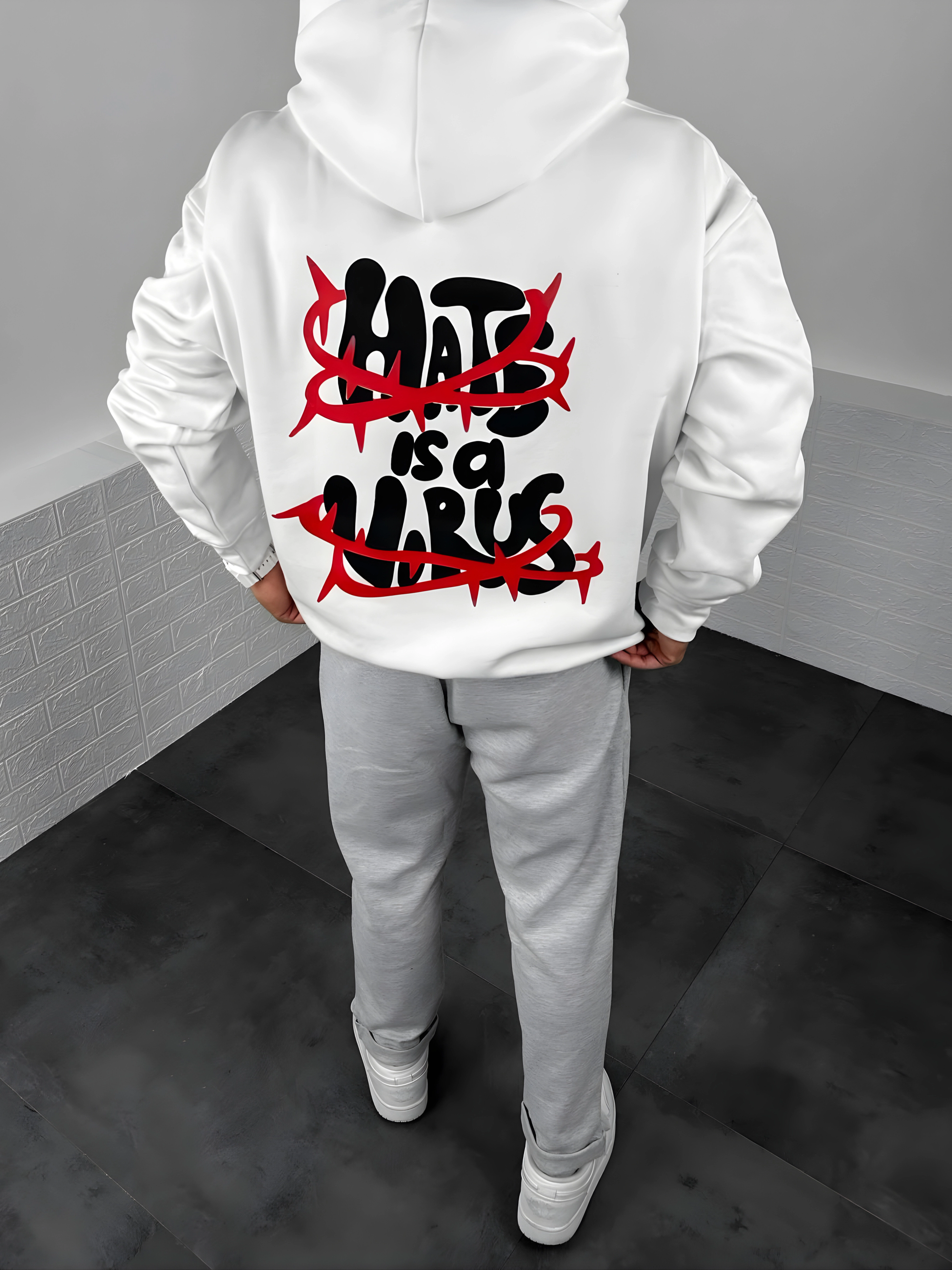PREMIUM BACK PRINTED HOODIE