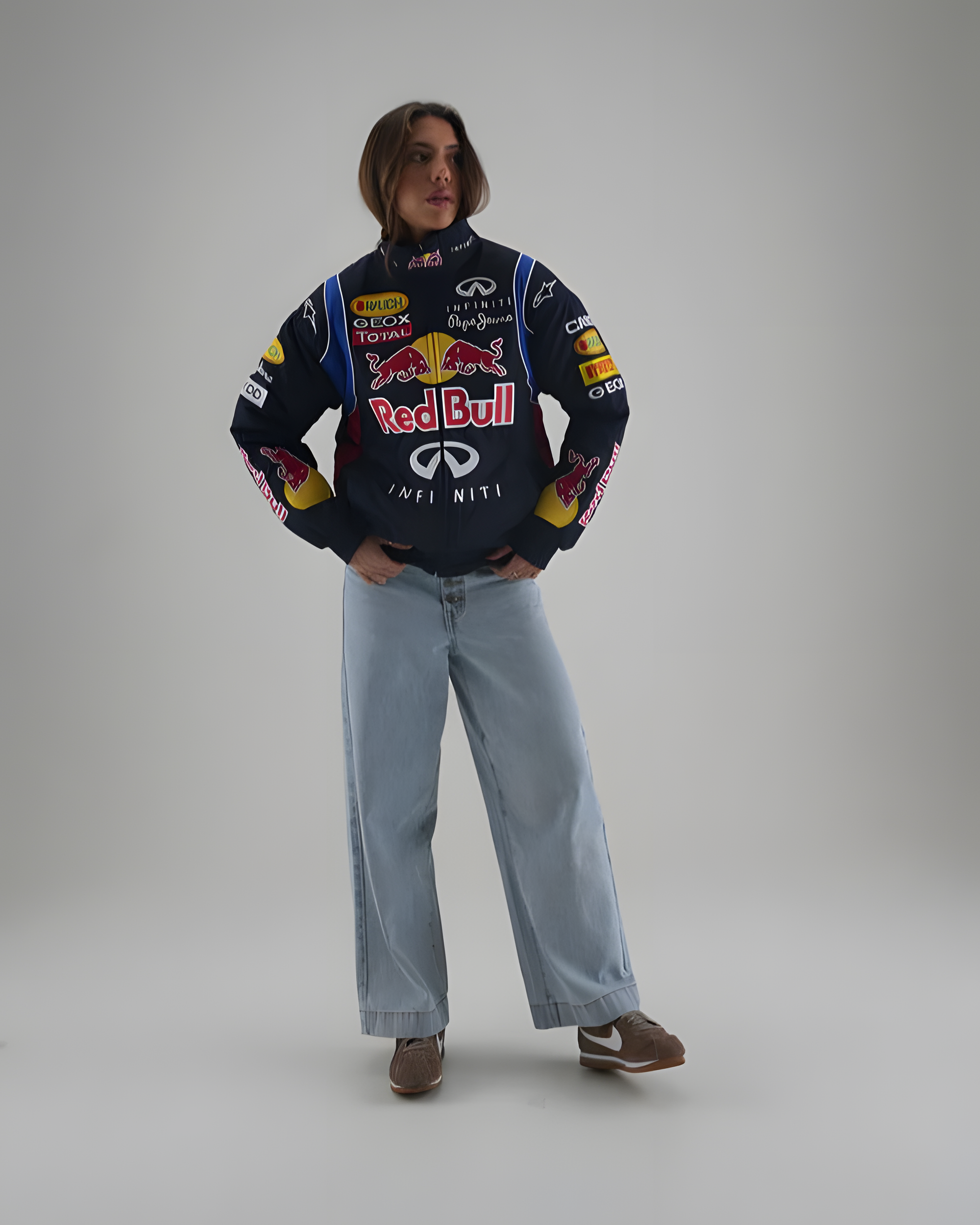 Red Bull Racing Vintage Jacket Retro F1  view 3