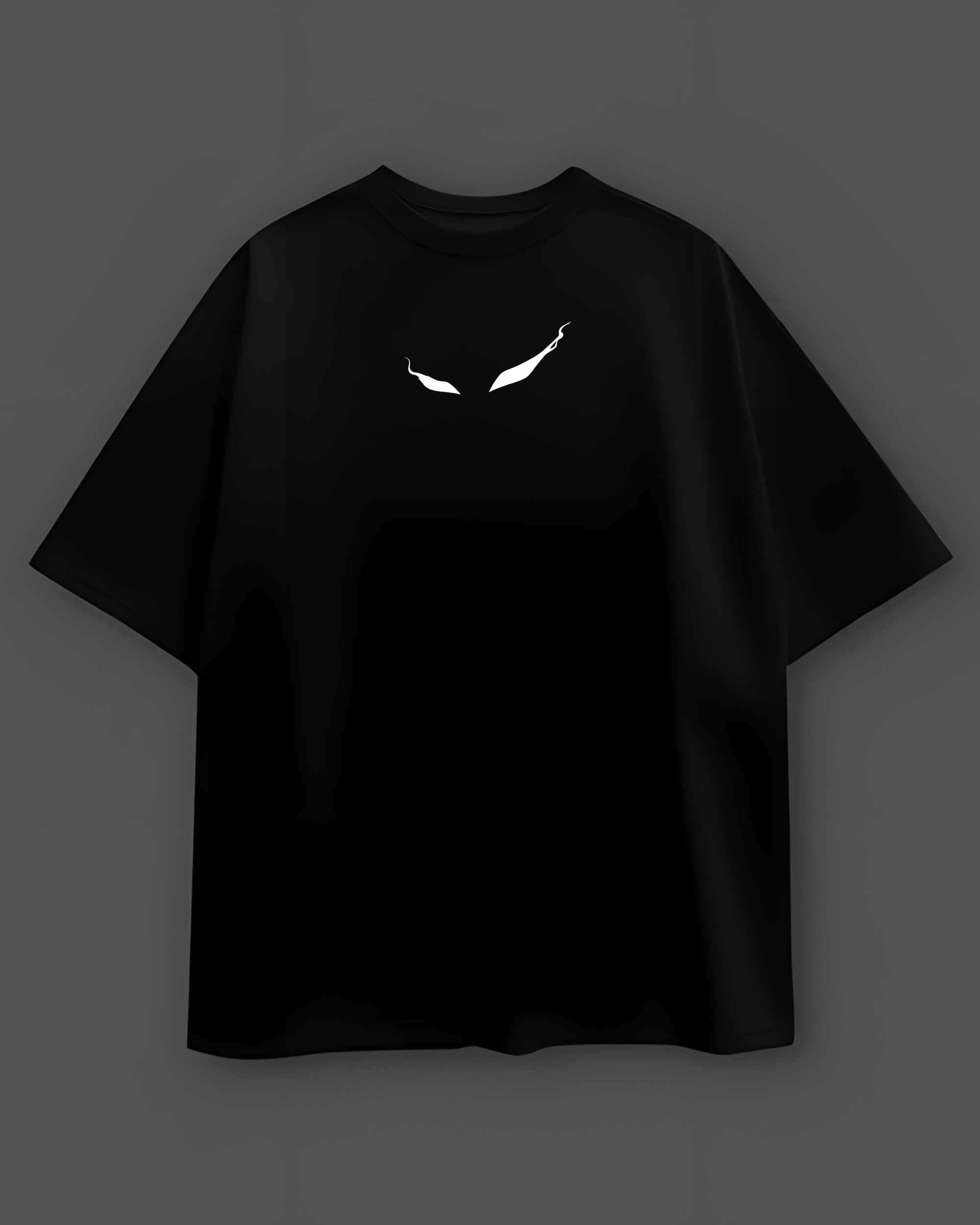 Progress Not Perfection Black Oversized Fit Tshirt view 6