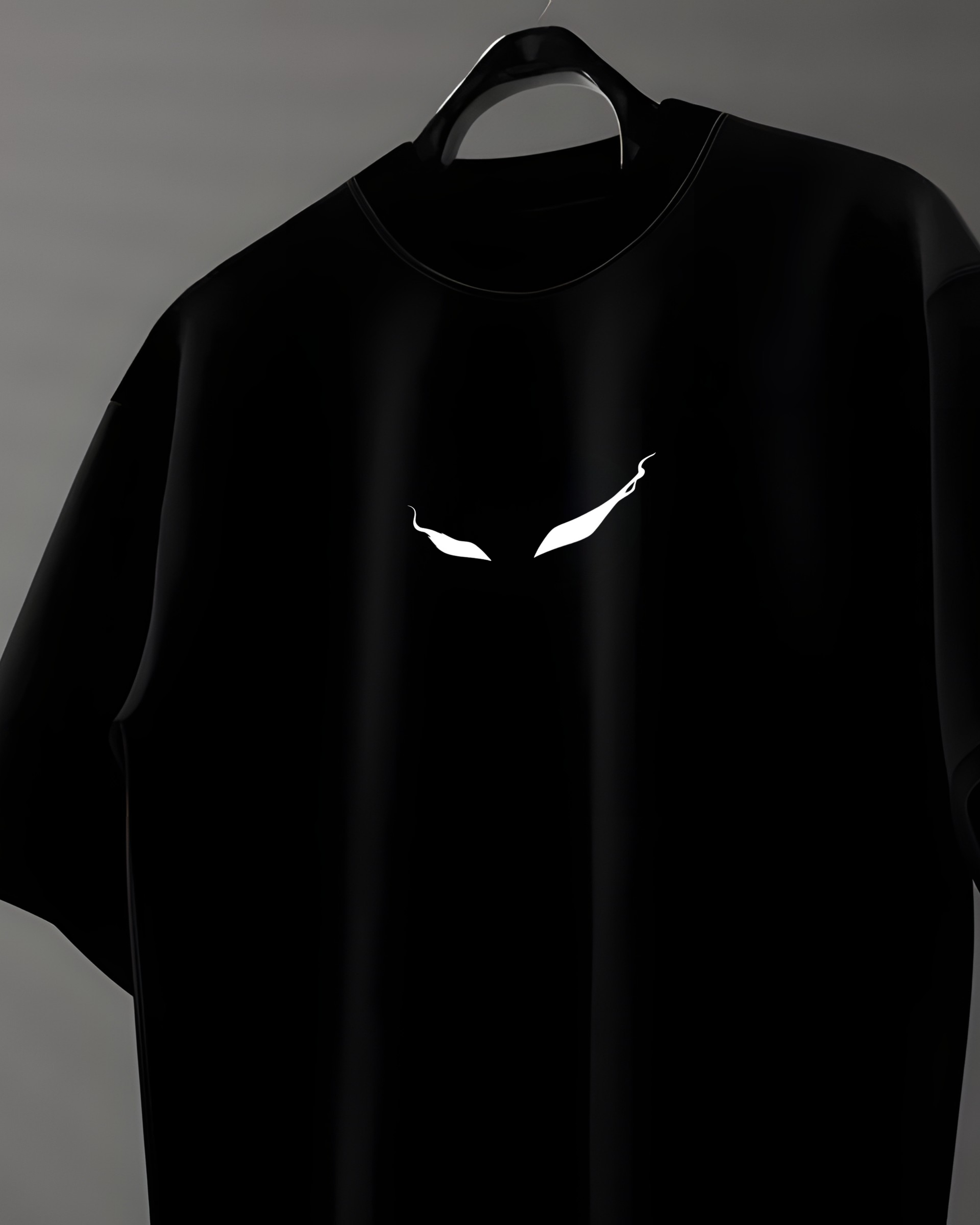 Progress Not Perfection Black Oversized Fit Tshirt view 3