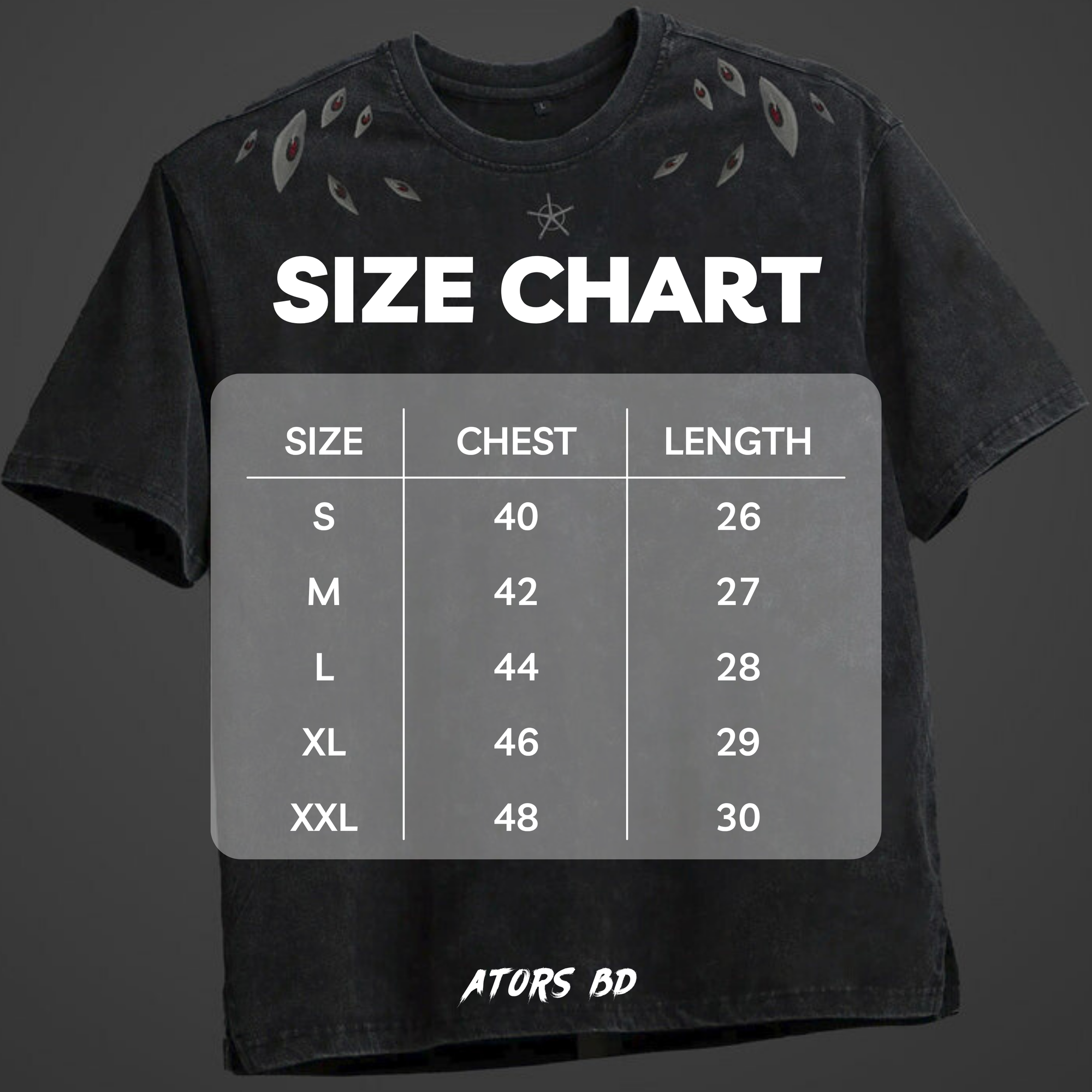 Ribbed Oversized T-Shirt - Gray view 4