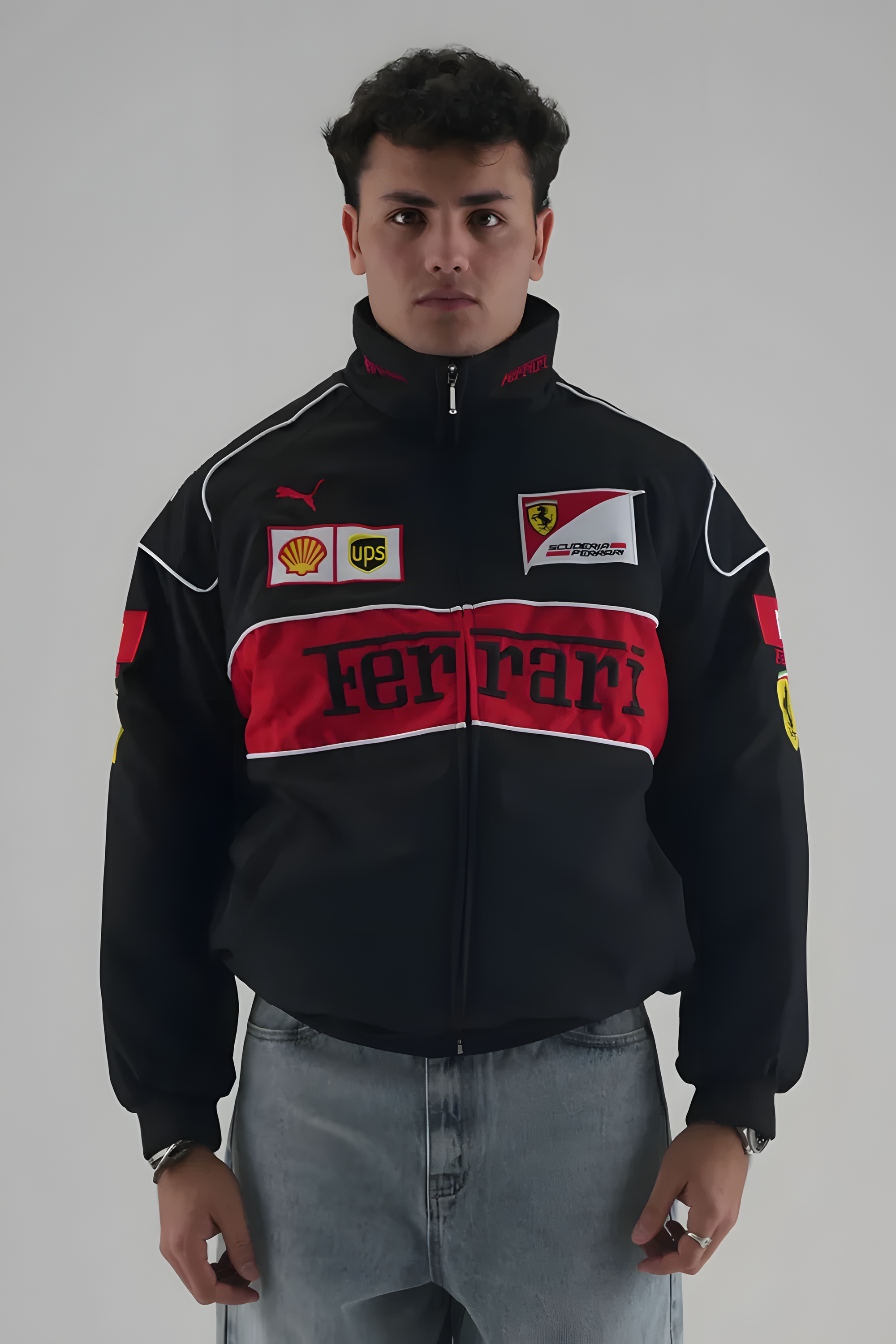  F1 JACKET BLACK