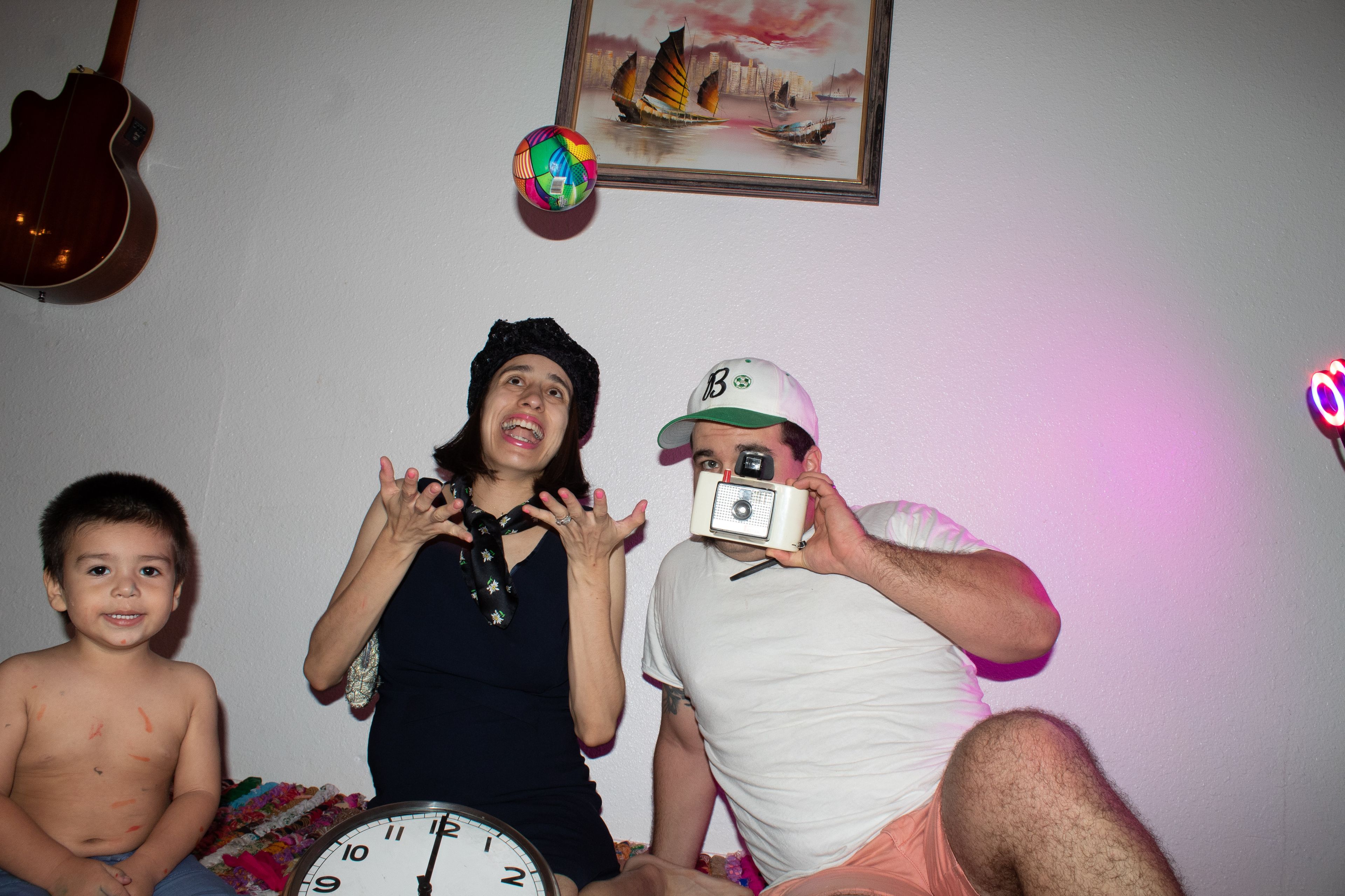 woman and parent in photo with a child