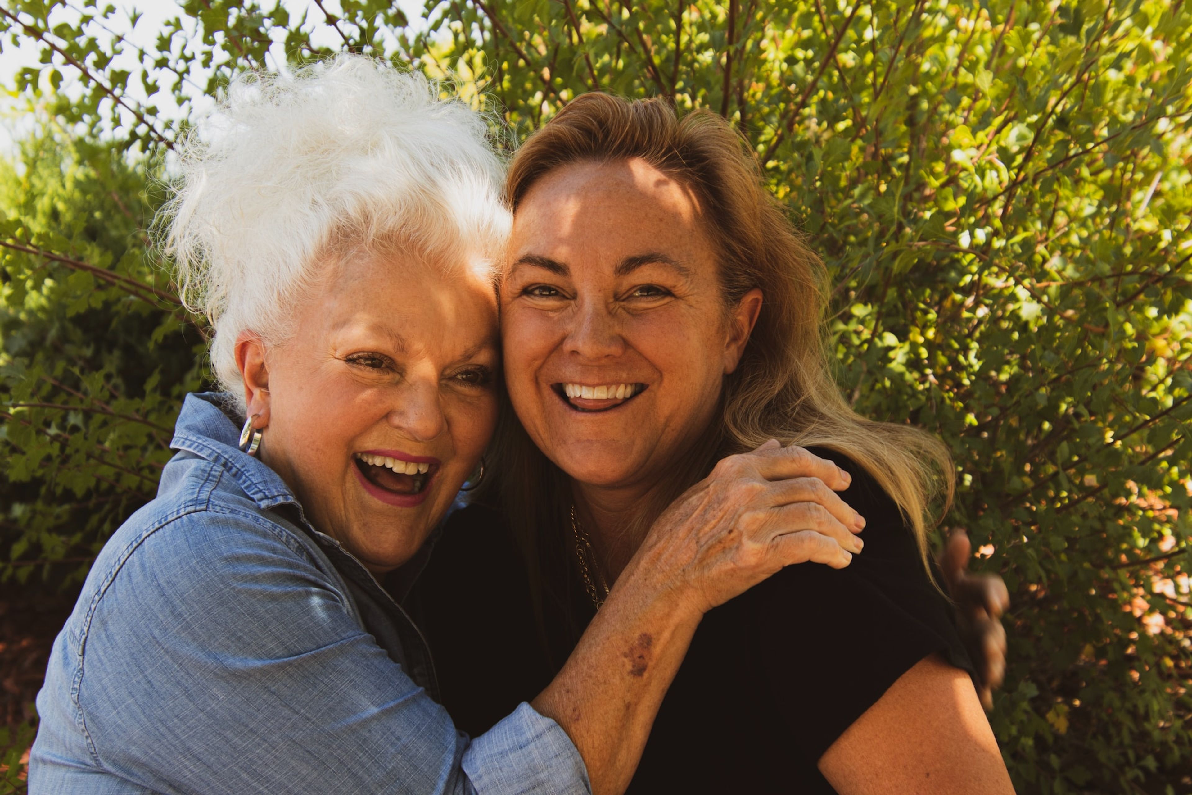 Mother and Daughter Hug