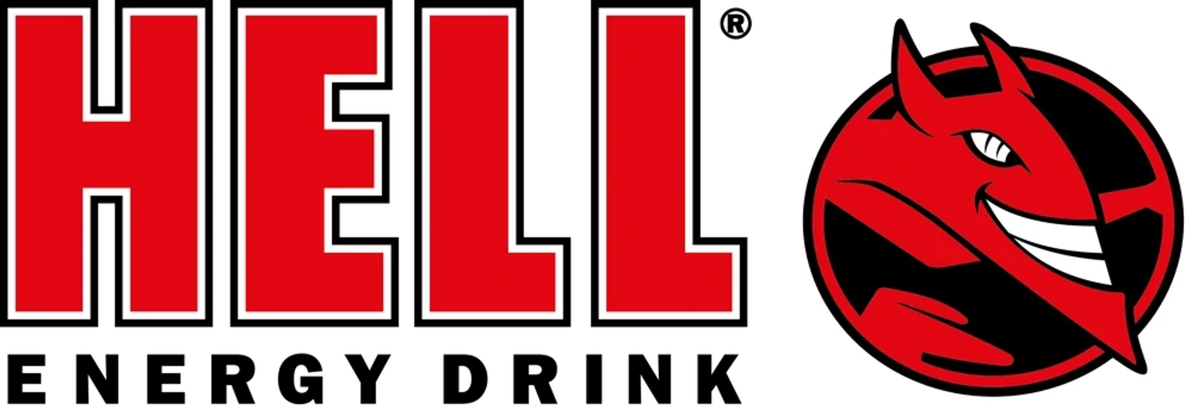 Hell Energy logo · beverage brand served by Rapid BevTech