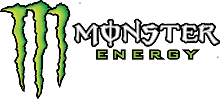 Monster Energy logo · beverage brand served by Rapid BevTech