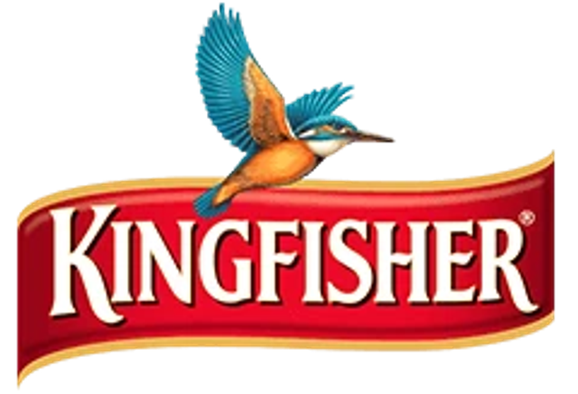 Kingfisher logo · beverage brand served by Rapid BevTech