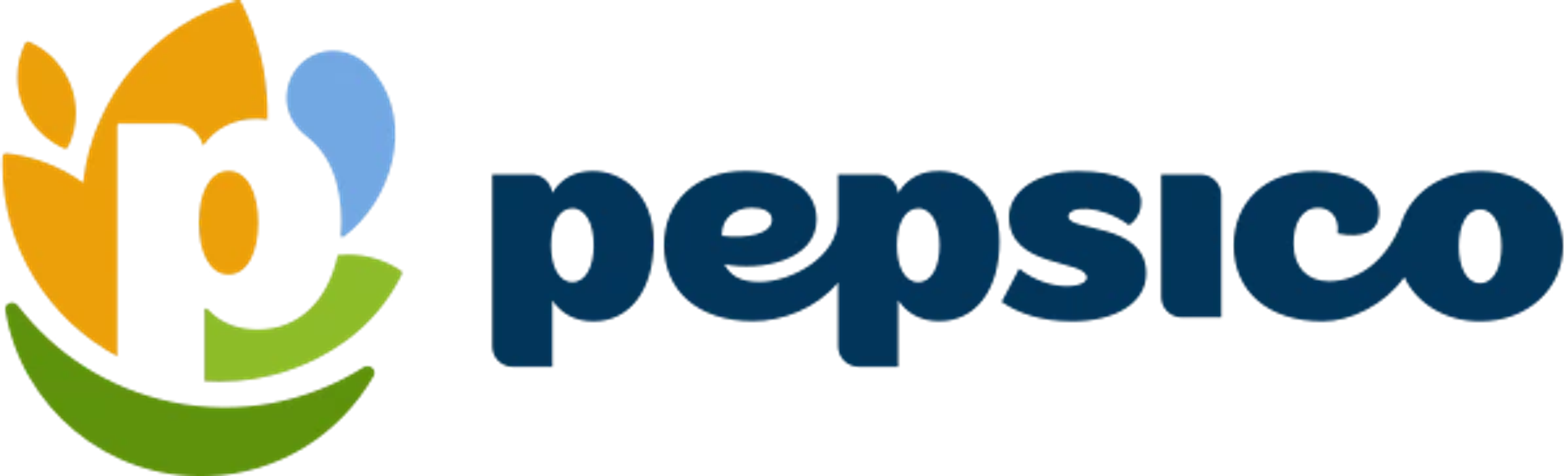 PepsiCo logo · beverage brand served by Rapid BevTech