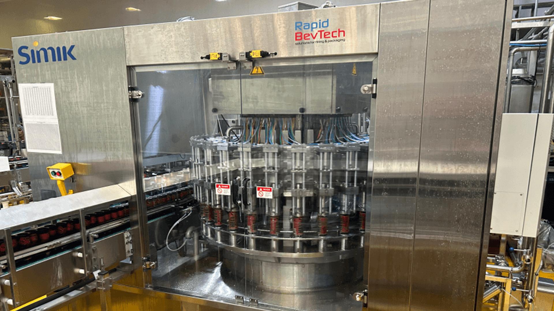 Fallstudie Delmonte, Ansicht der Produktionslinie 4