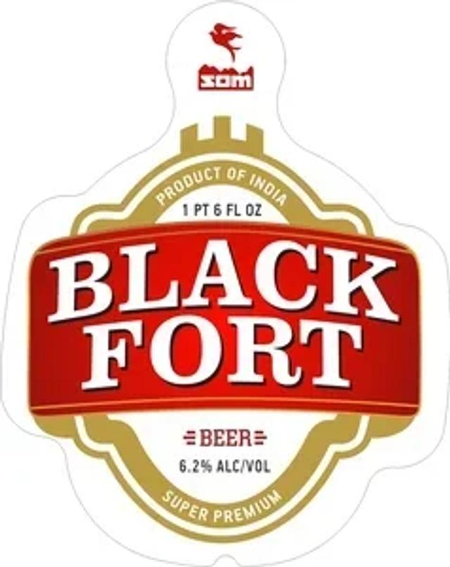 Black Fort logo · beverage brand served by Rapid BevTech