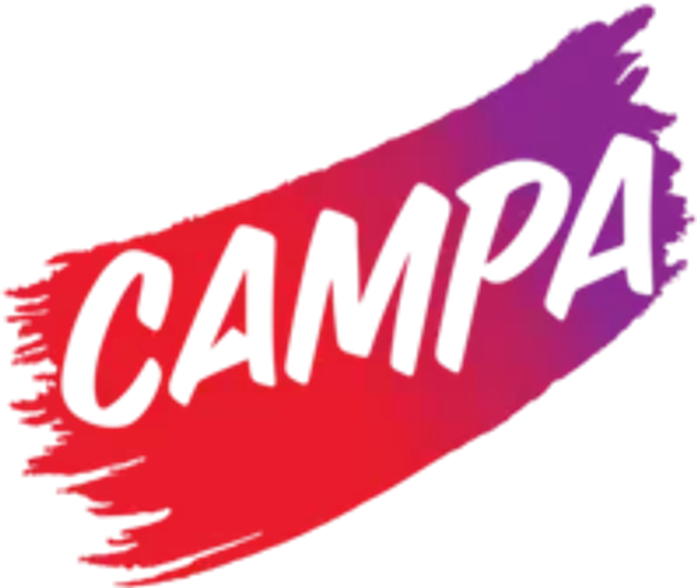 Campa logo · beverage brand served by Rapid BevTech