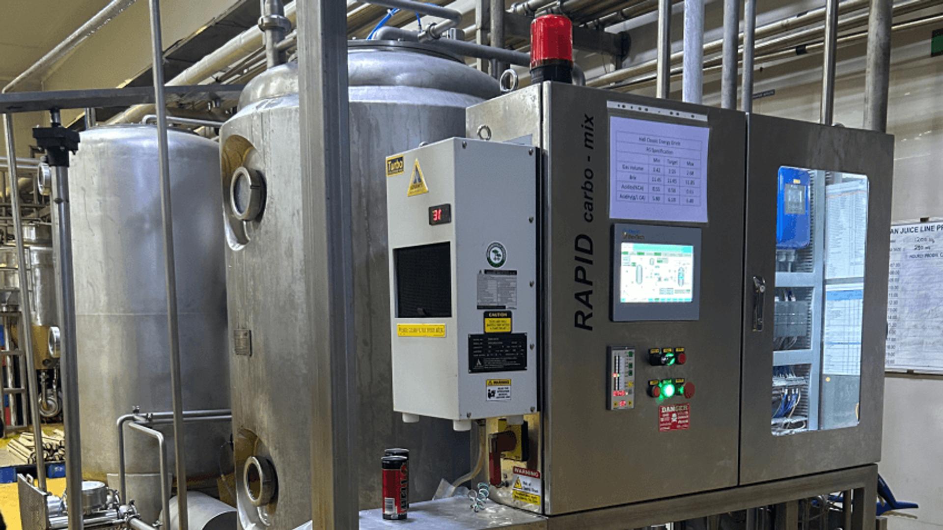 Fallstudie Delmonte, Ansicht der Produktionslinie 1