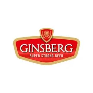 Ginsberg logo · beverage brand served by Rapid BevTech