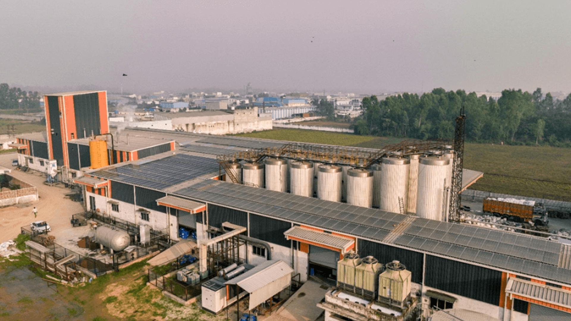 Produktionshalle von VVS Breweries