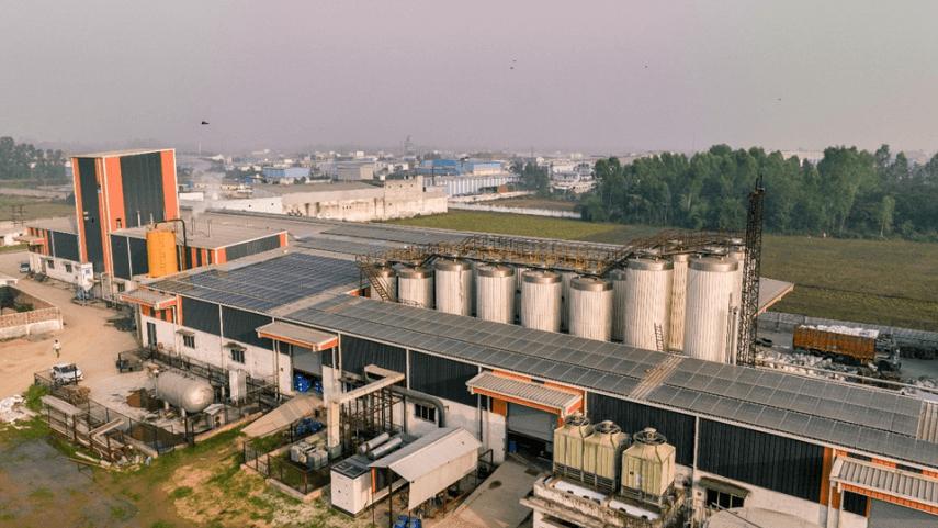 Produktionshalle von VVS Breweries