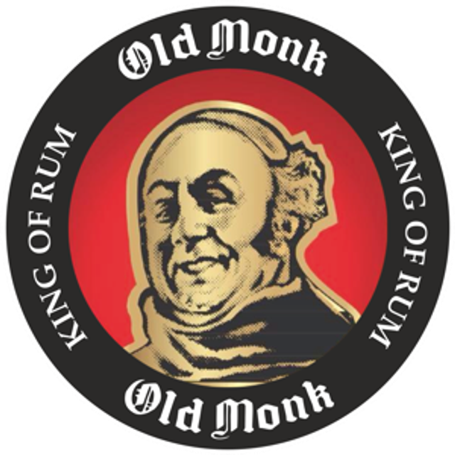 Old Monk logo · beverage brand served by Rapid BevTech