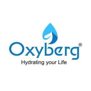 Oxyberg logo · beverage brand served by Rapid BevTech