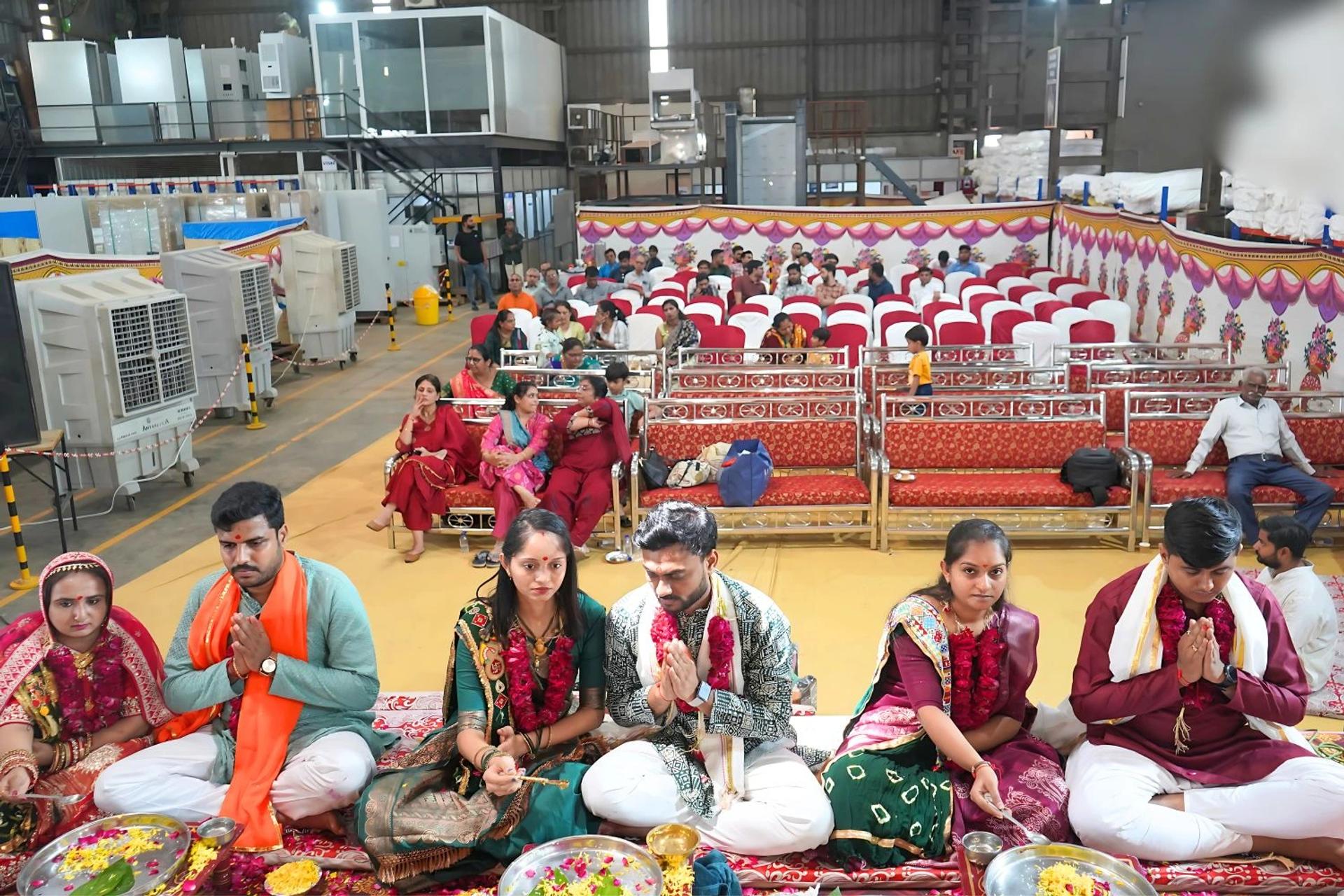 Pooja-Dekoration