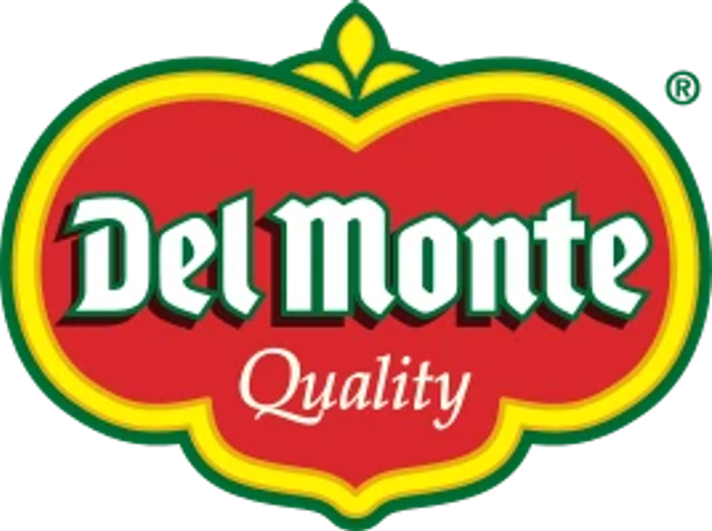 Del Monte logo · beverage brand served by Rapid BevTech