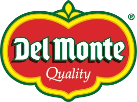 Del Monte logo · beverage brand served by Rapid BevTech
