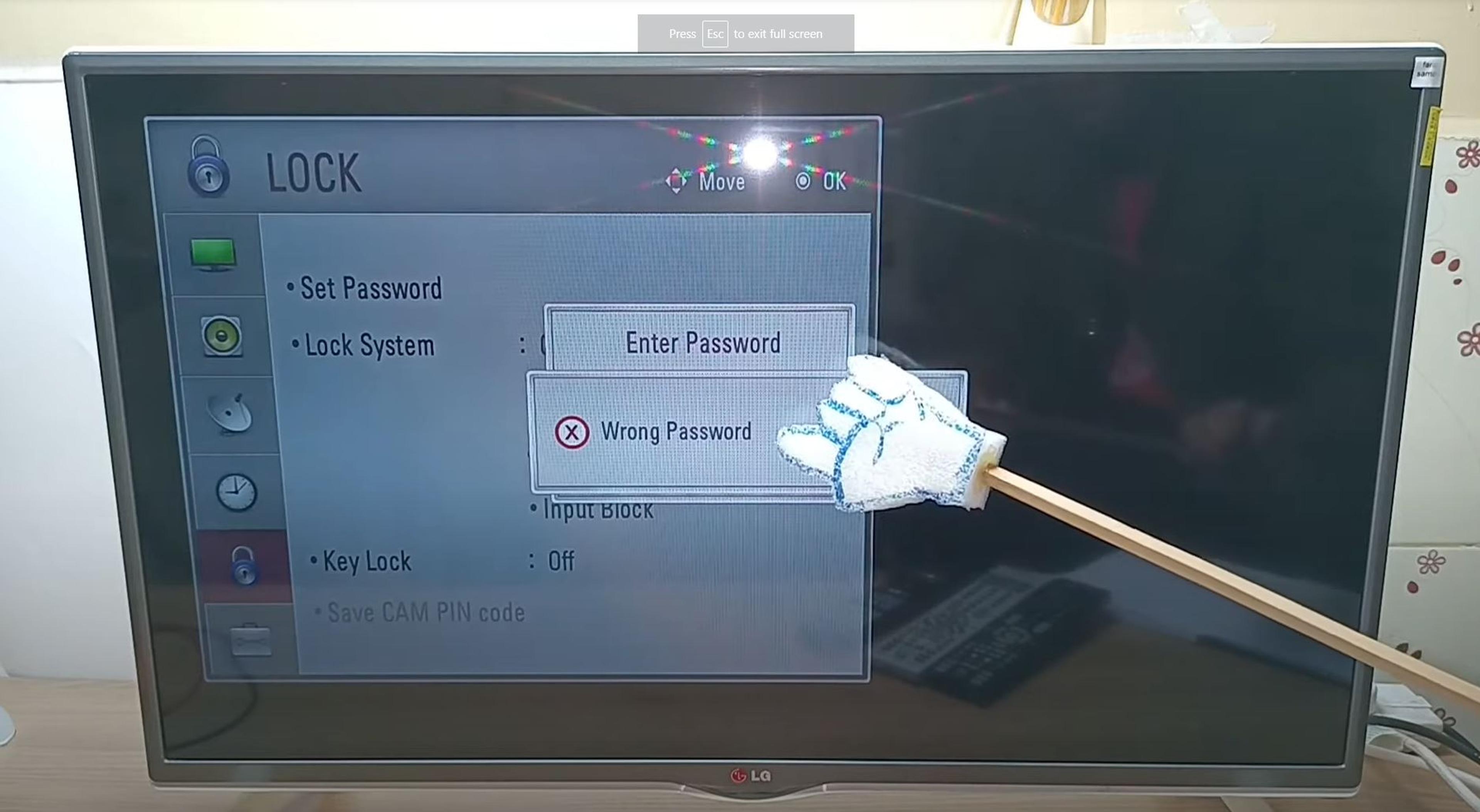 Why Is My Lg TV Asking For A Password