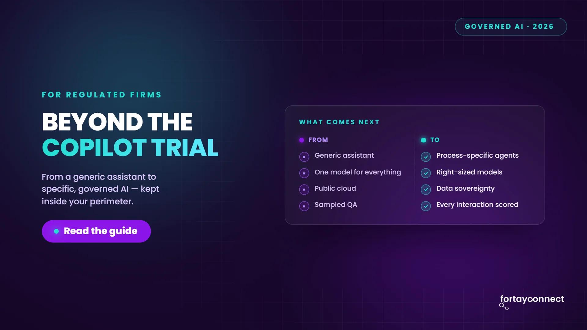 Process Specific AI for Regulated Firms