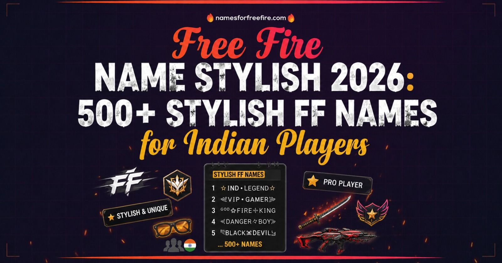 free fire name stylish