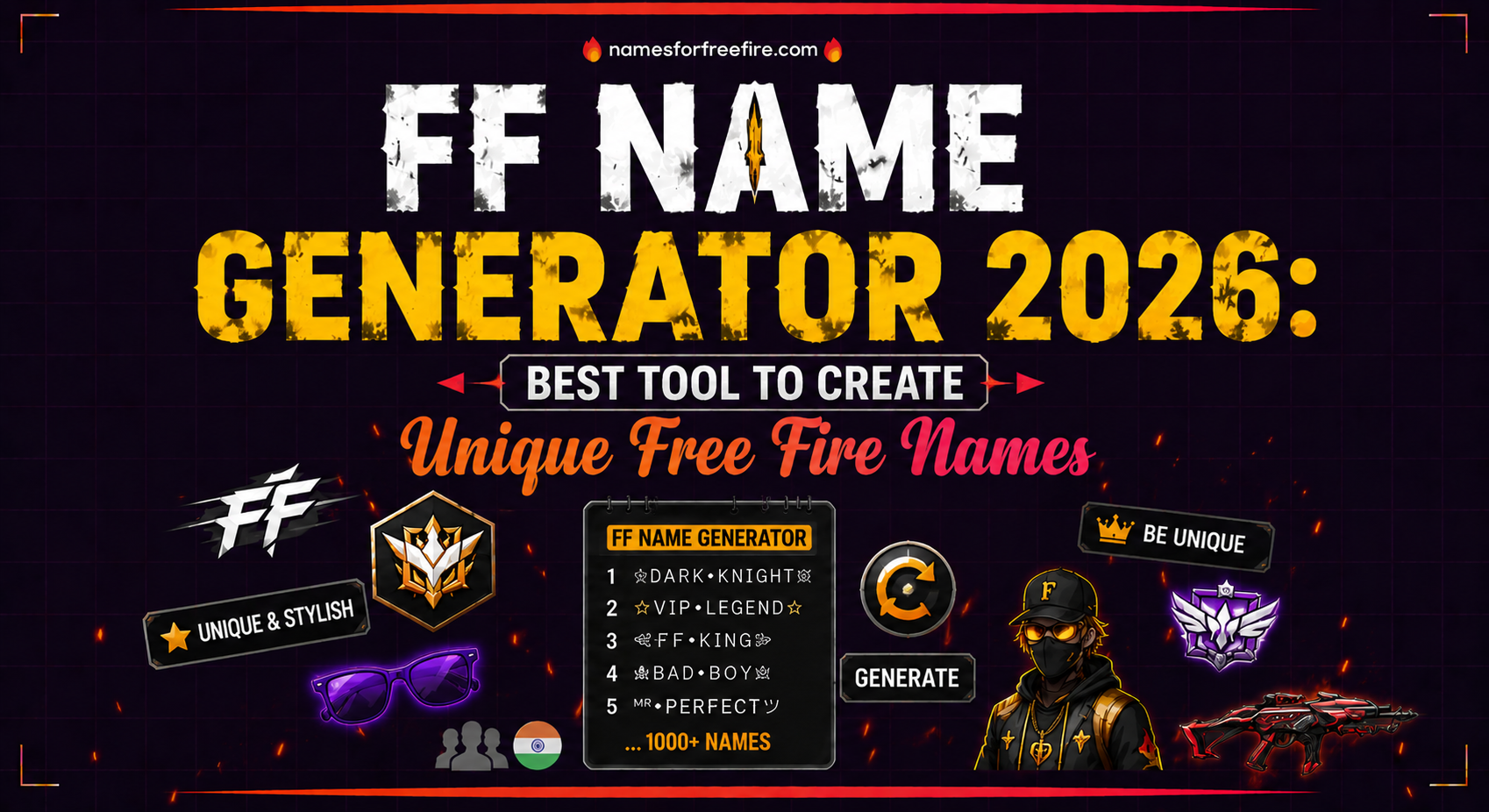 FF Name Generator 2026