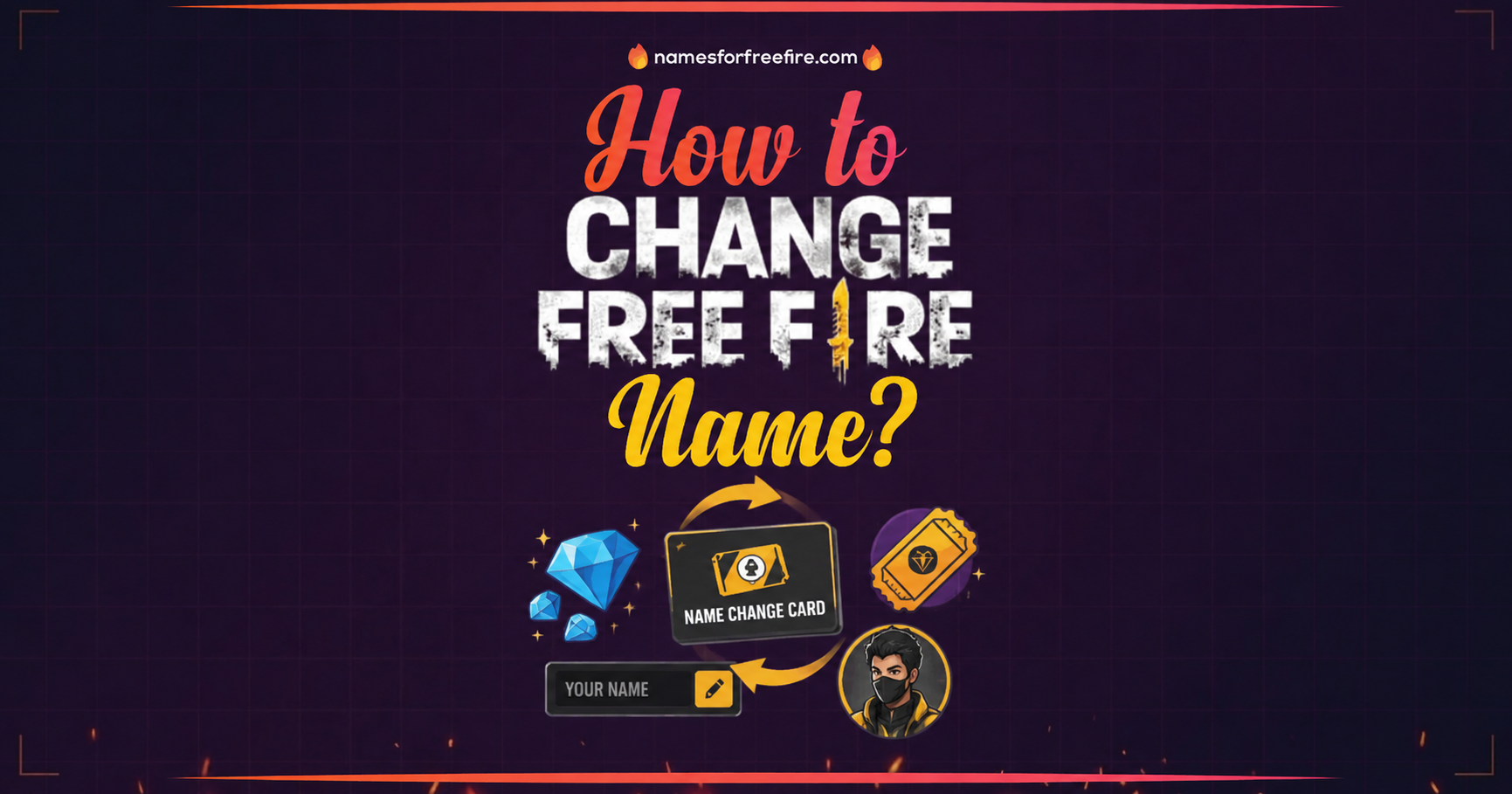 free fire name