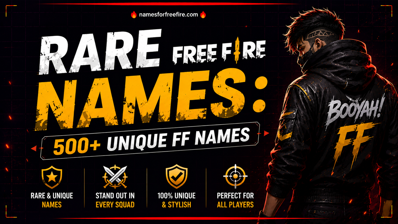 Rare Free Fire Names