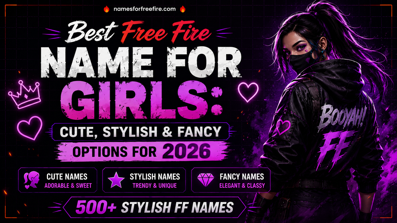 free fire name for girls