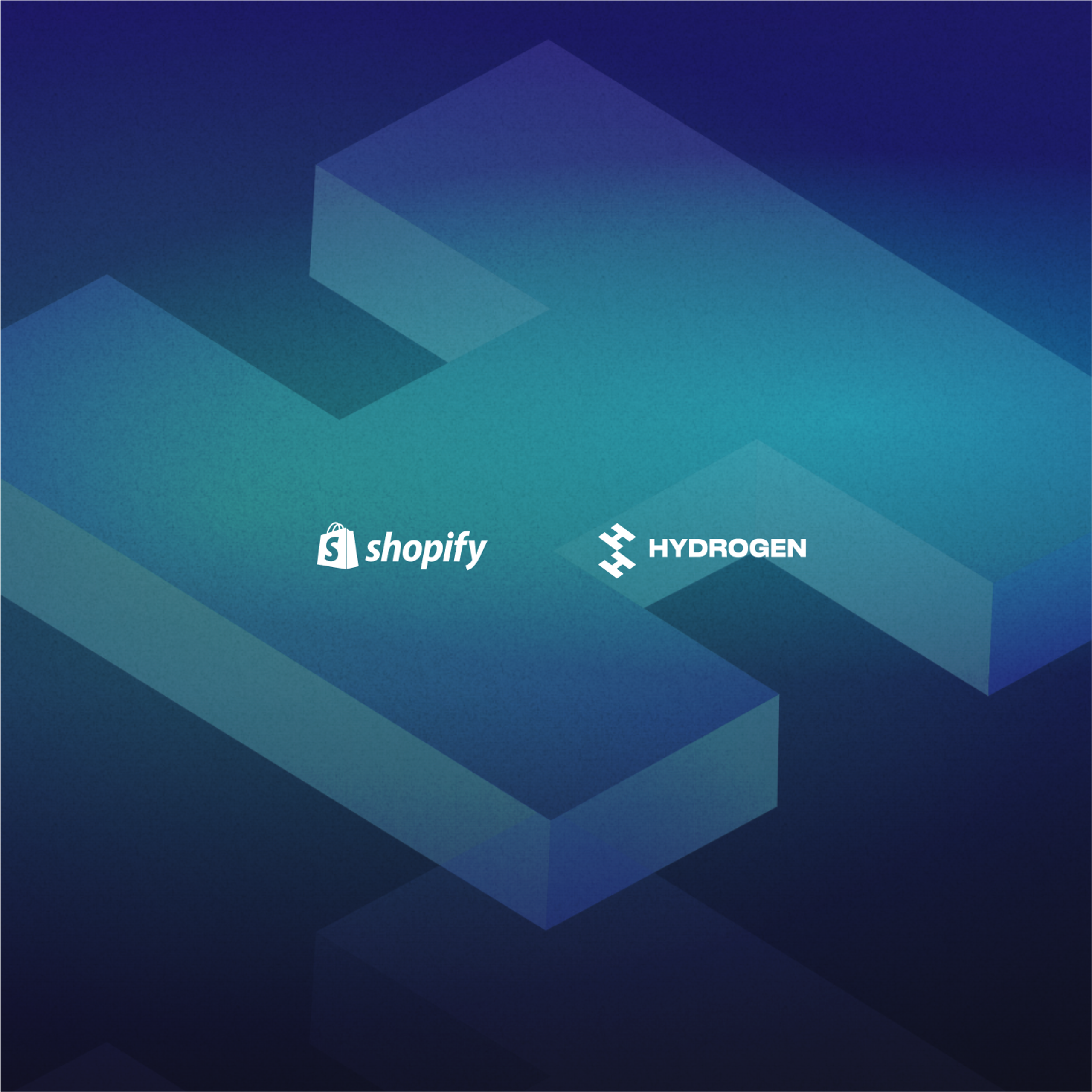 Shopify and Hydrogen logos