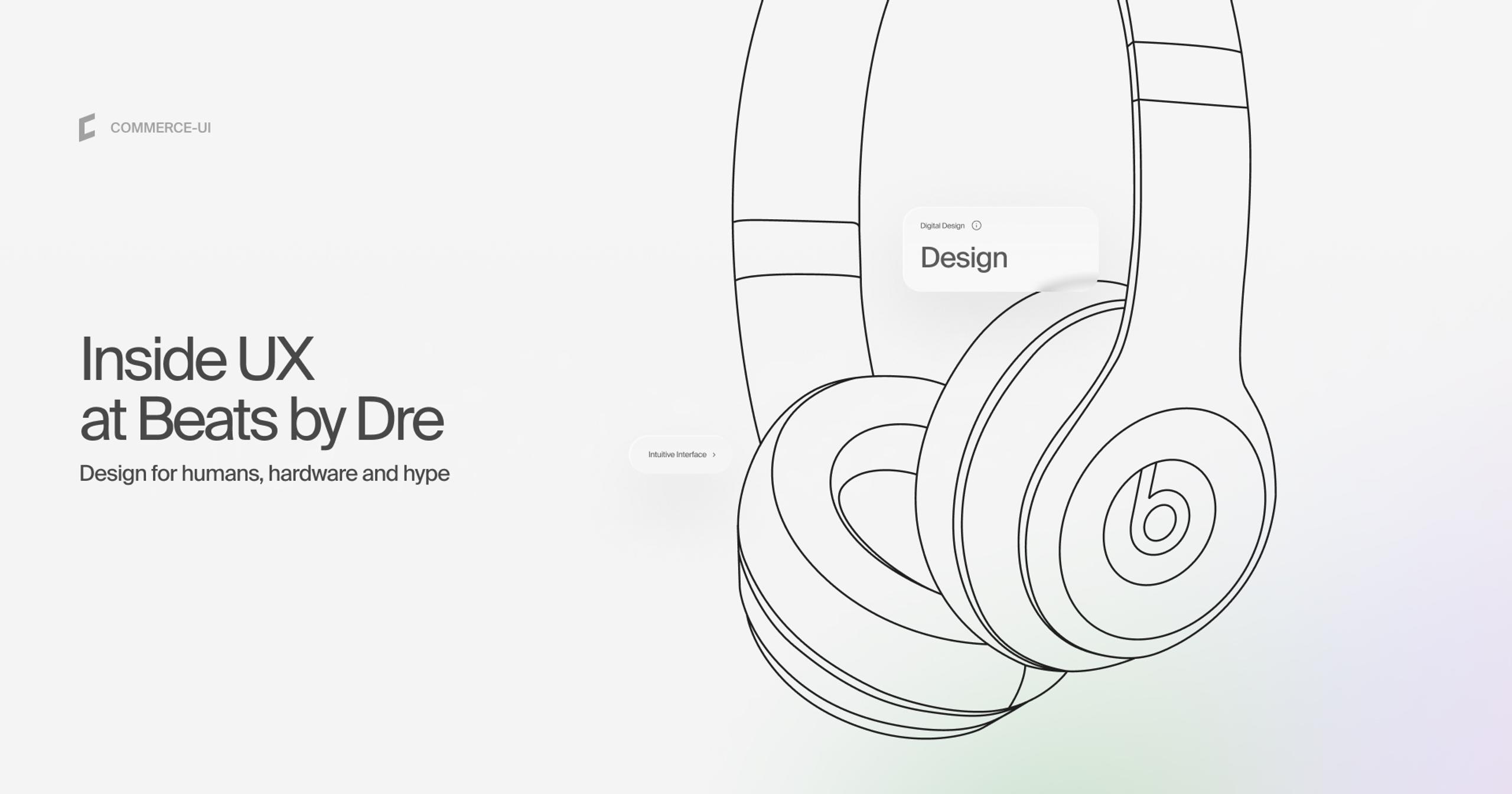 headphones on a white background