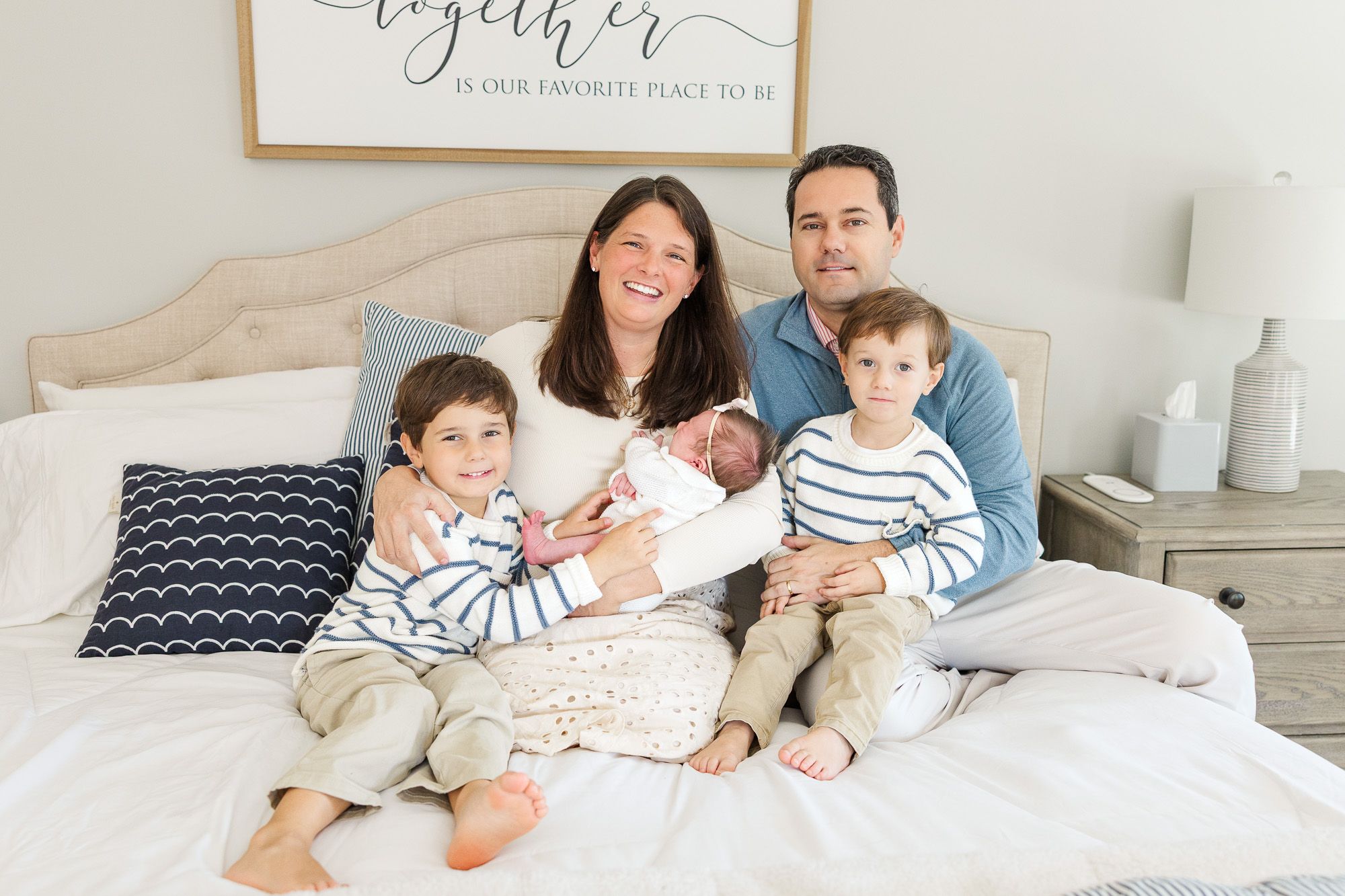 Family portrait session — natural light photography, South Coast Massachusetts