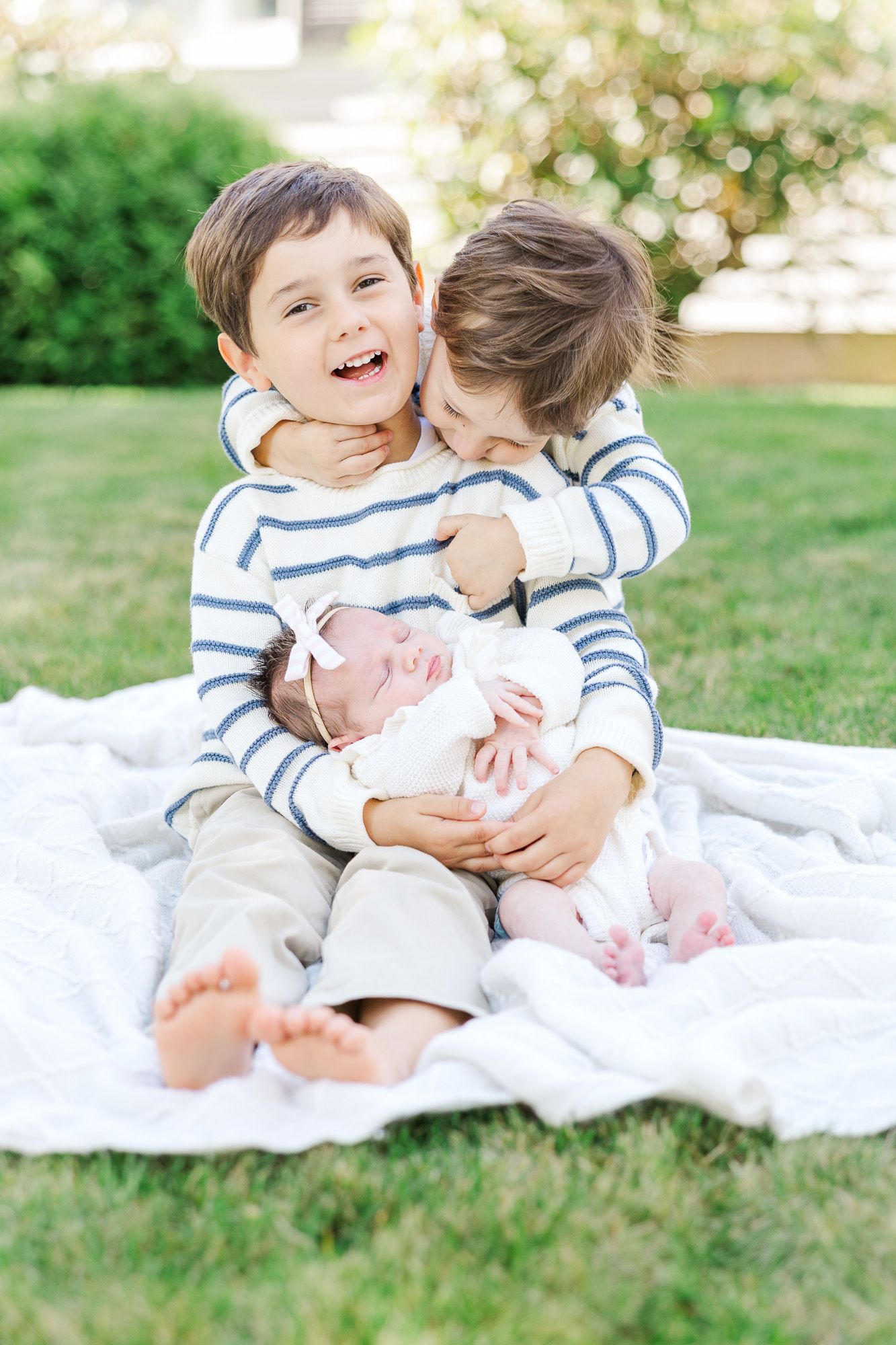 Family portrait session — natural light photography, South Coast Massachusetts