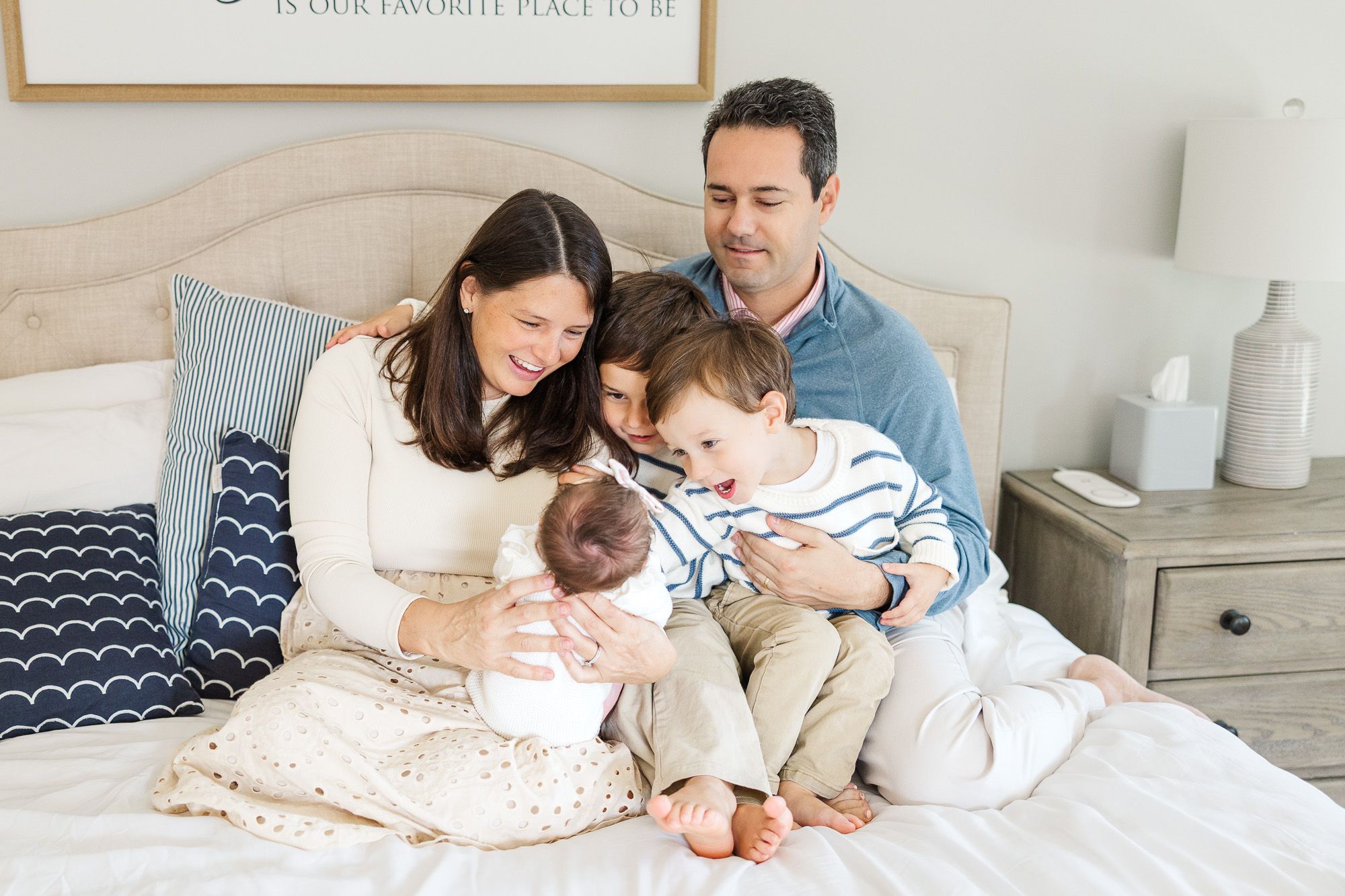 Family portrait session — natural light photography, South Coast Massachusetts